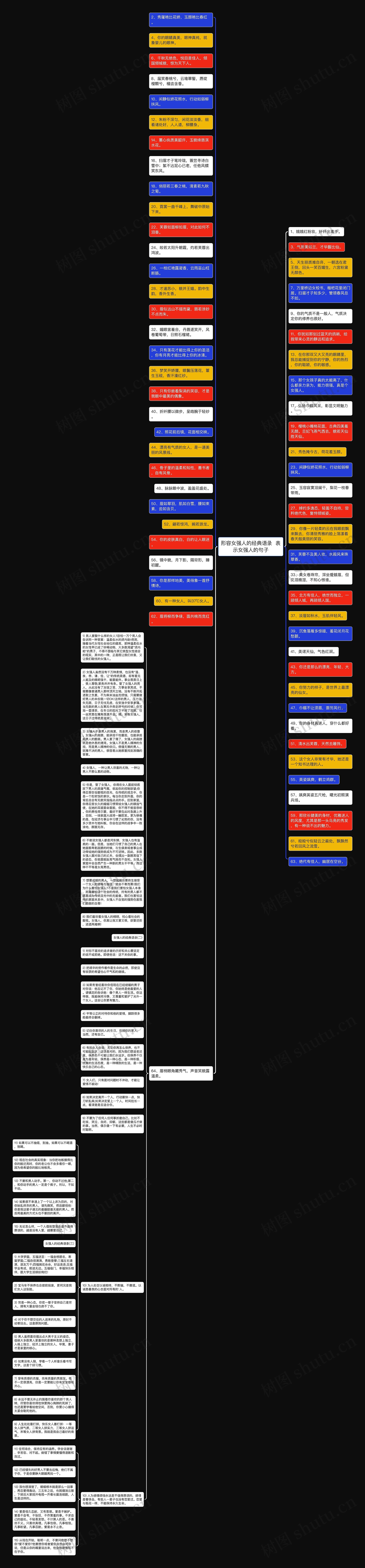 形容女强人的经典语录  表示女强人的句子思维导图
