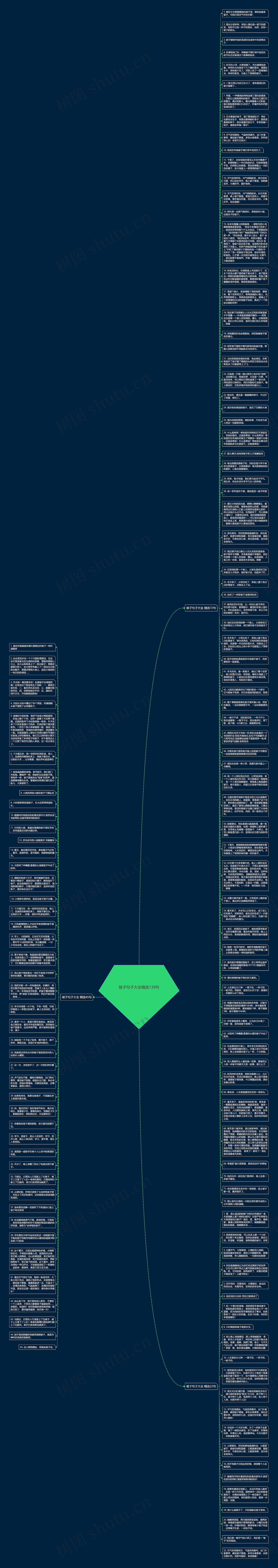 被子句子大全精选139句思维导图