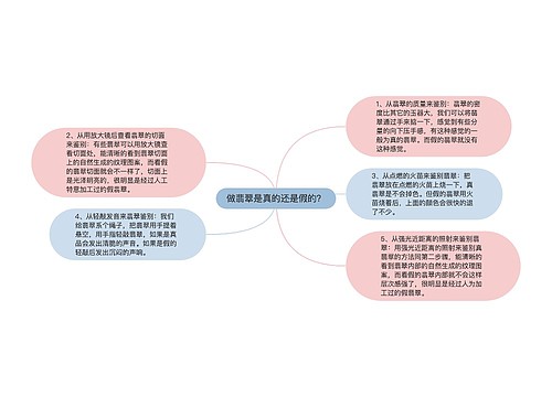 做翡翠是真的还是假的？