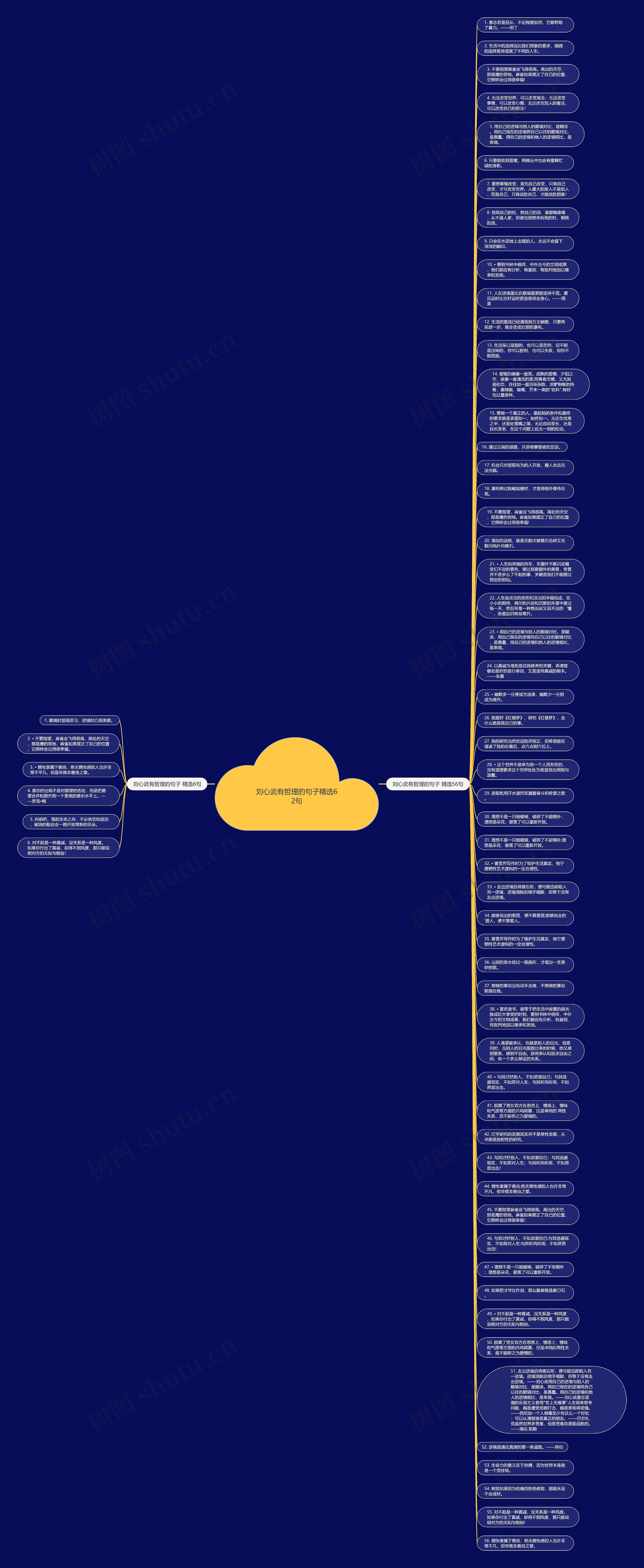 刘心武有哲理的句子精选62句思维导图