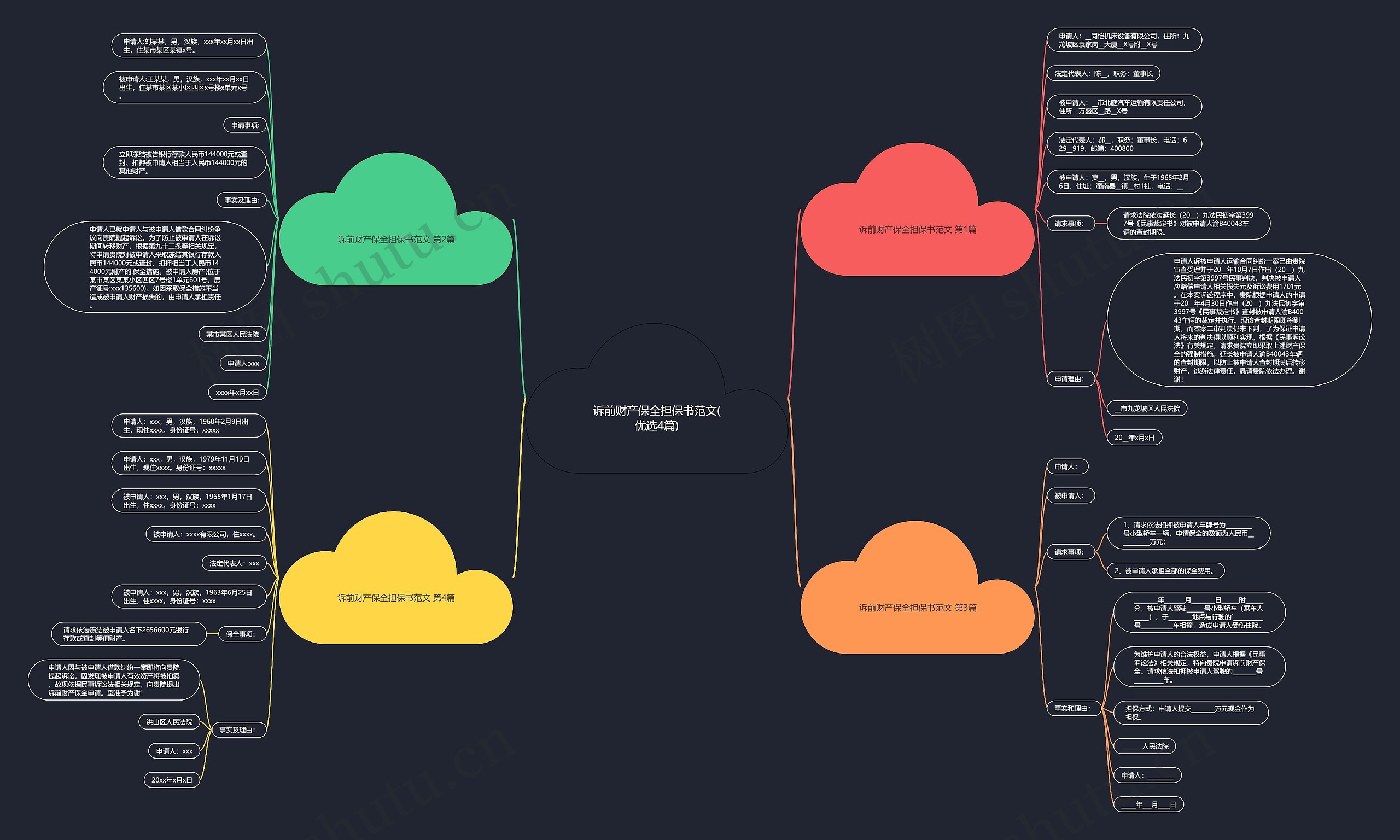 诉前财产保全担保书范文(优选4篇) 诉前财产保全担保书范文(优选4篇)