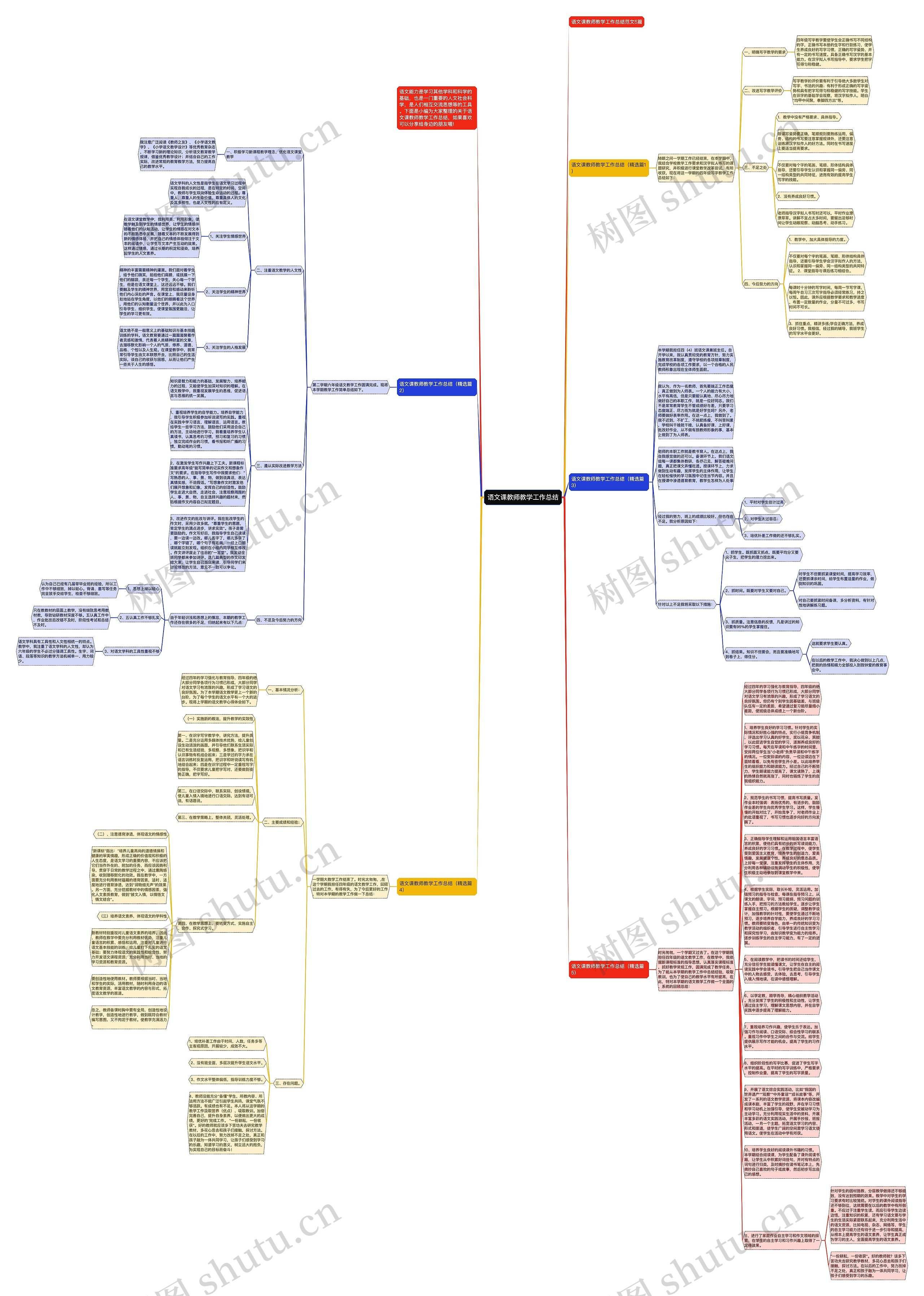 语文课教师教学工作总结