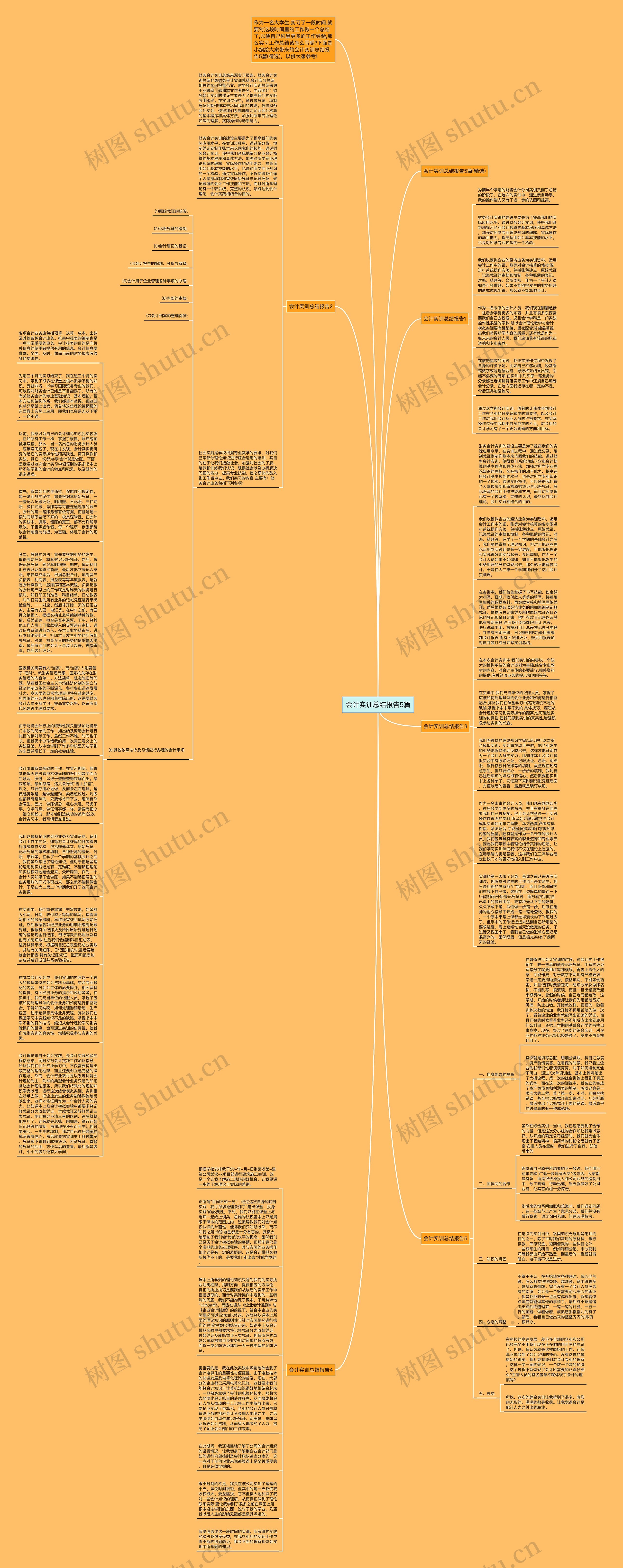 会计实训总结报告5篇
