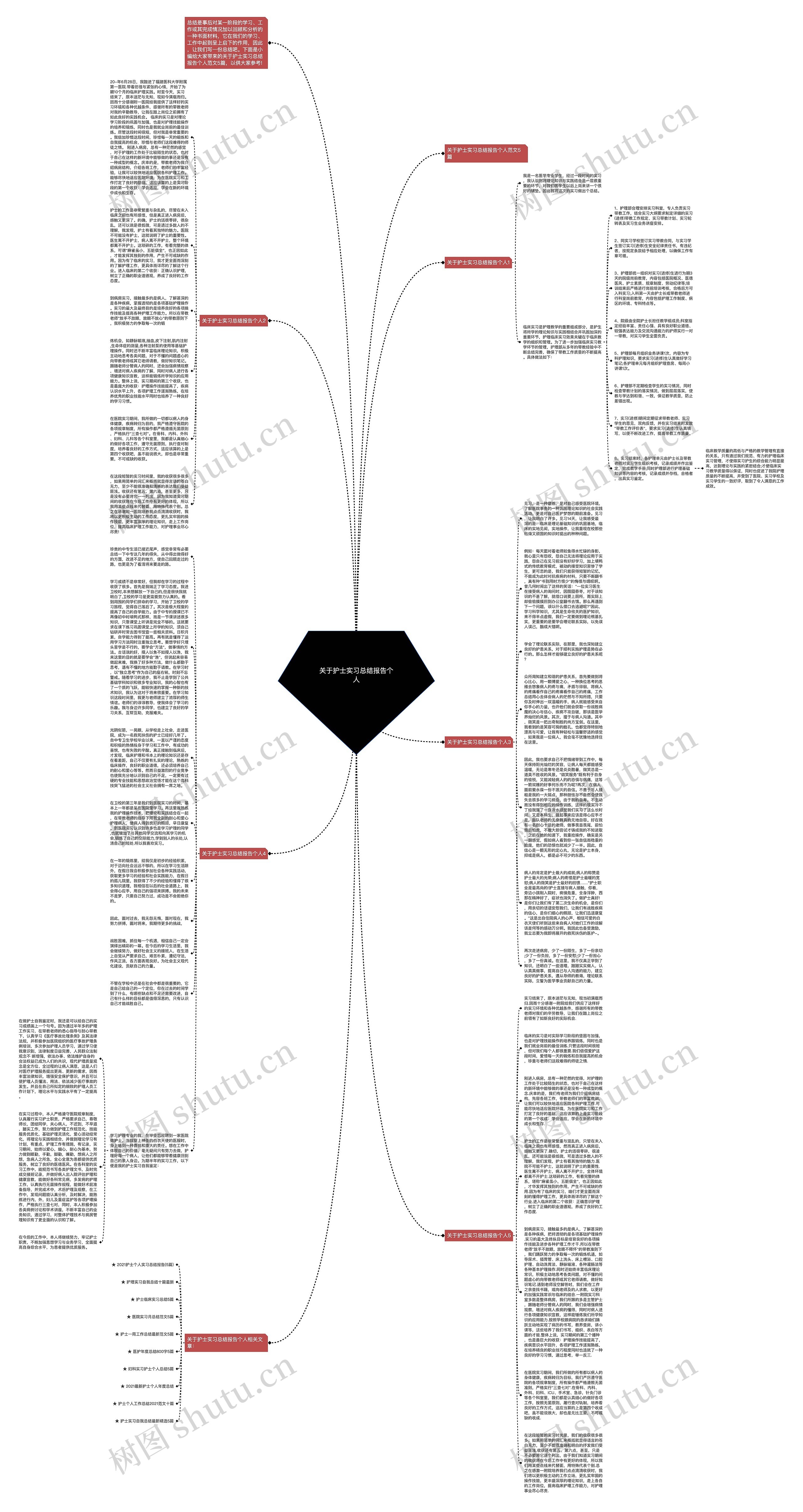 关于护士实习总结报告个人