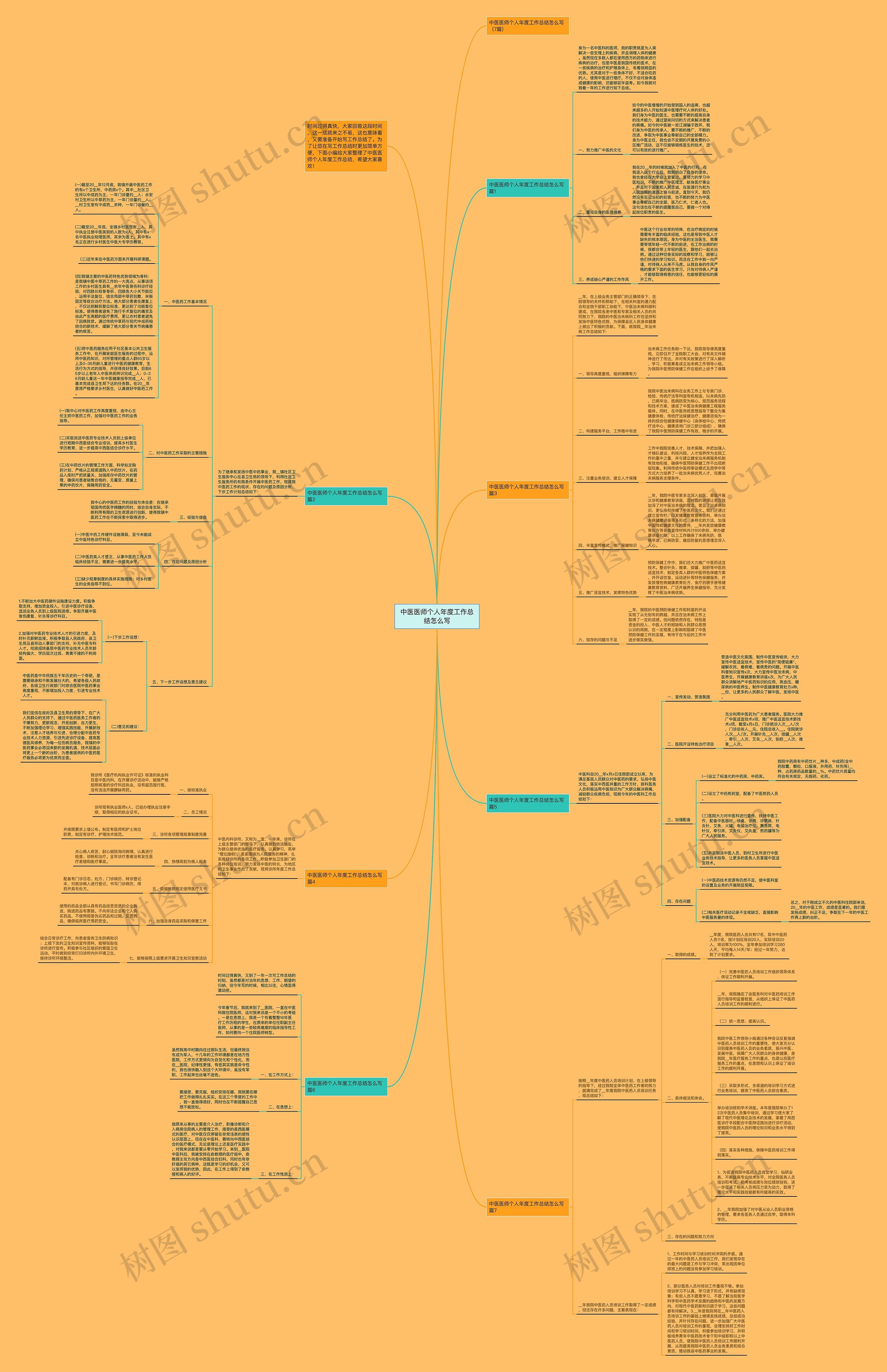 中医医师个人年度工作总结怎么写