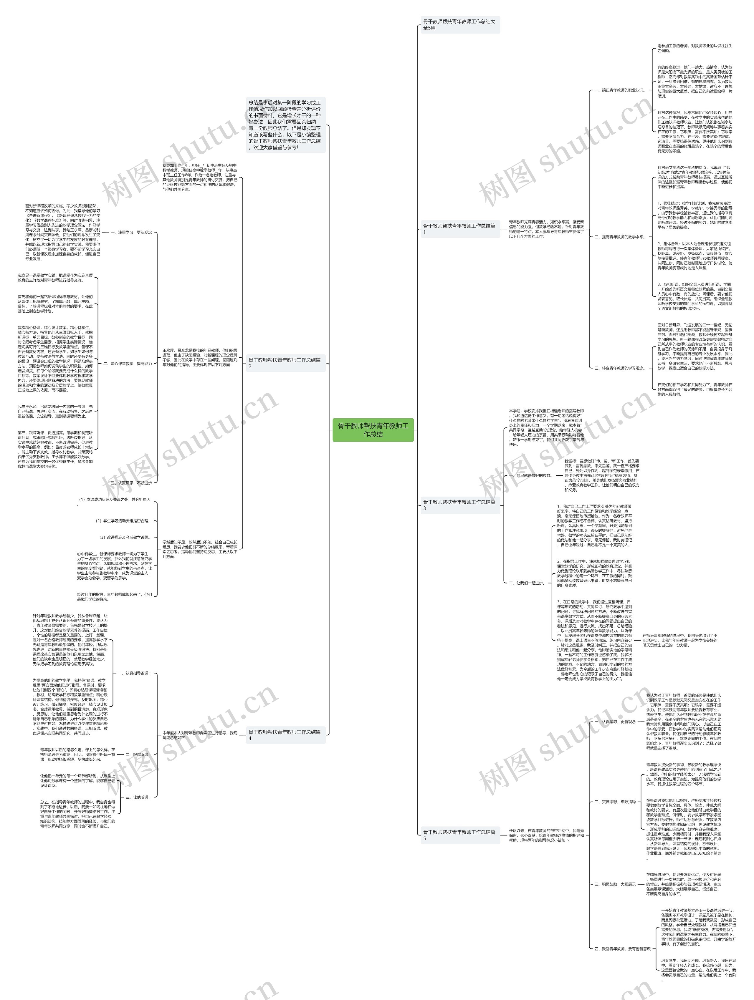 骨干教师帮扶青年教师工作总结