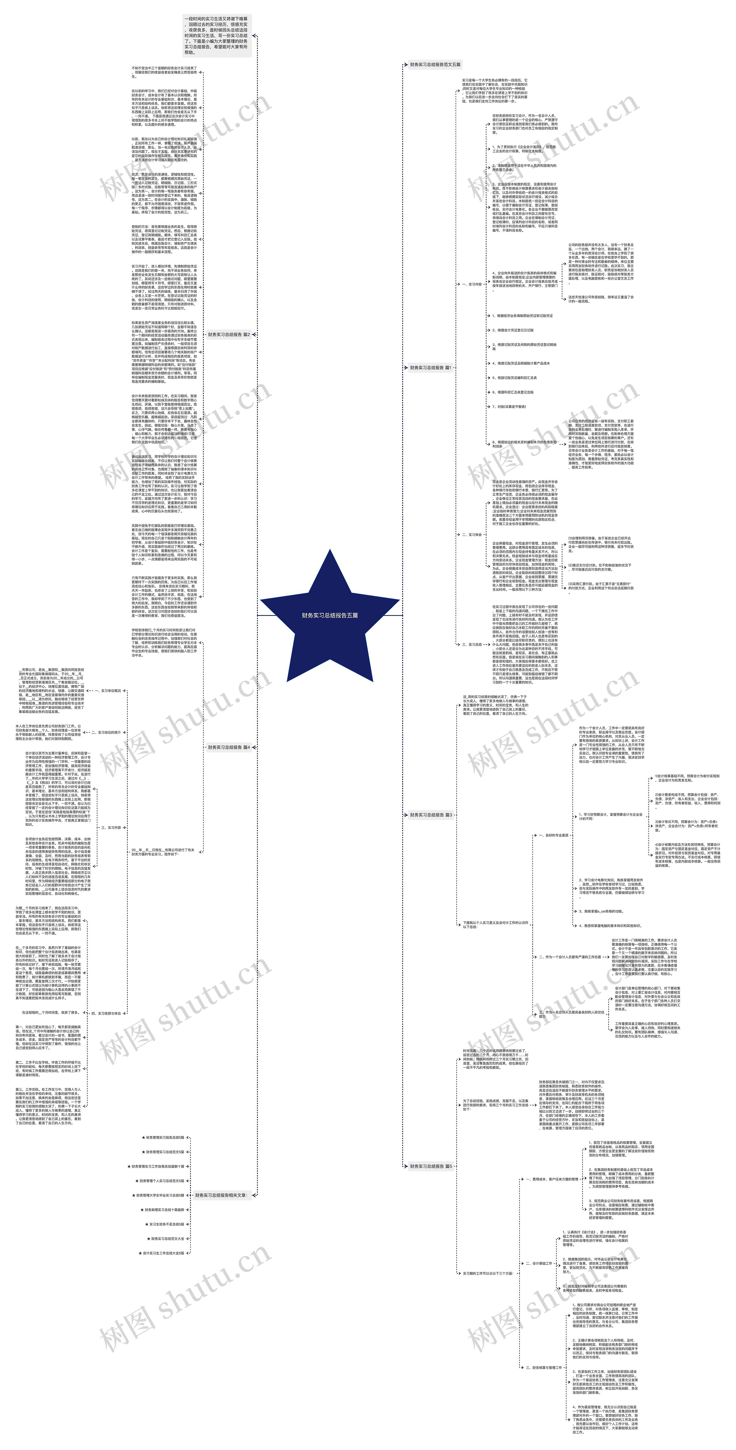 财务实习总结报告五篇