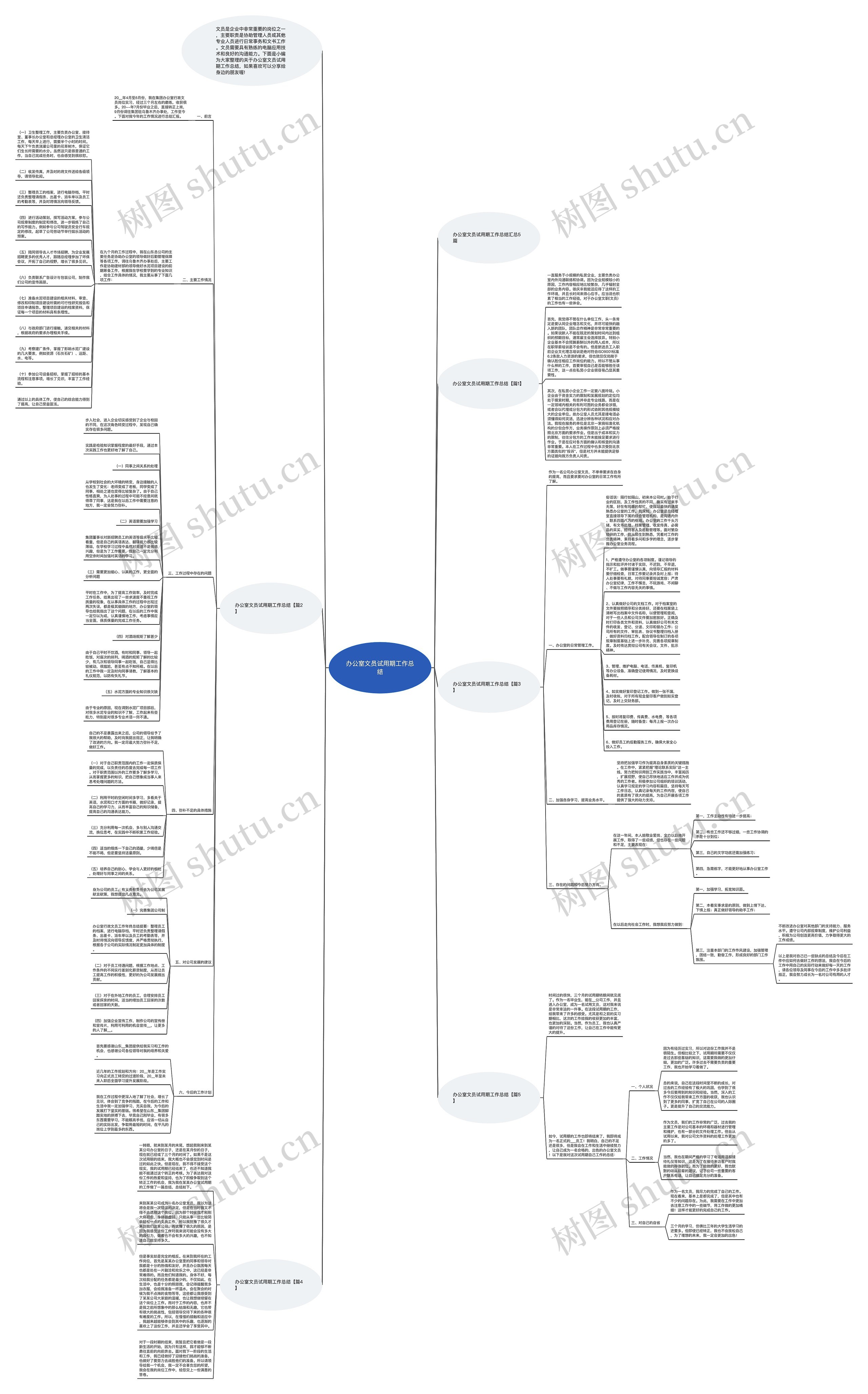 办公室文员试用期工作总结