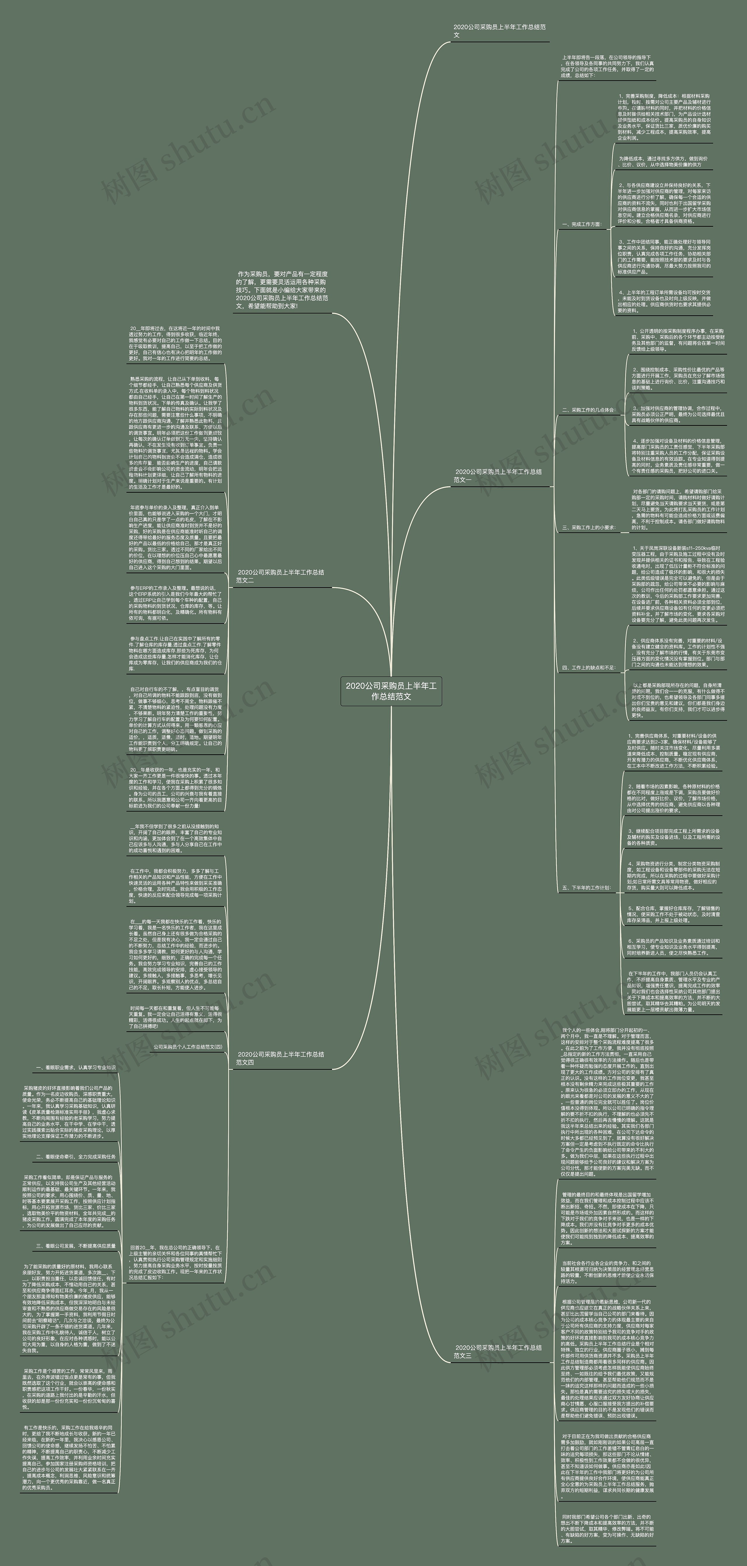 2020公司采购员上半年工作总结范文