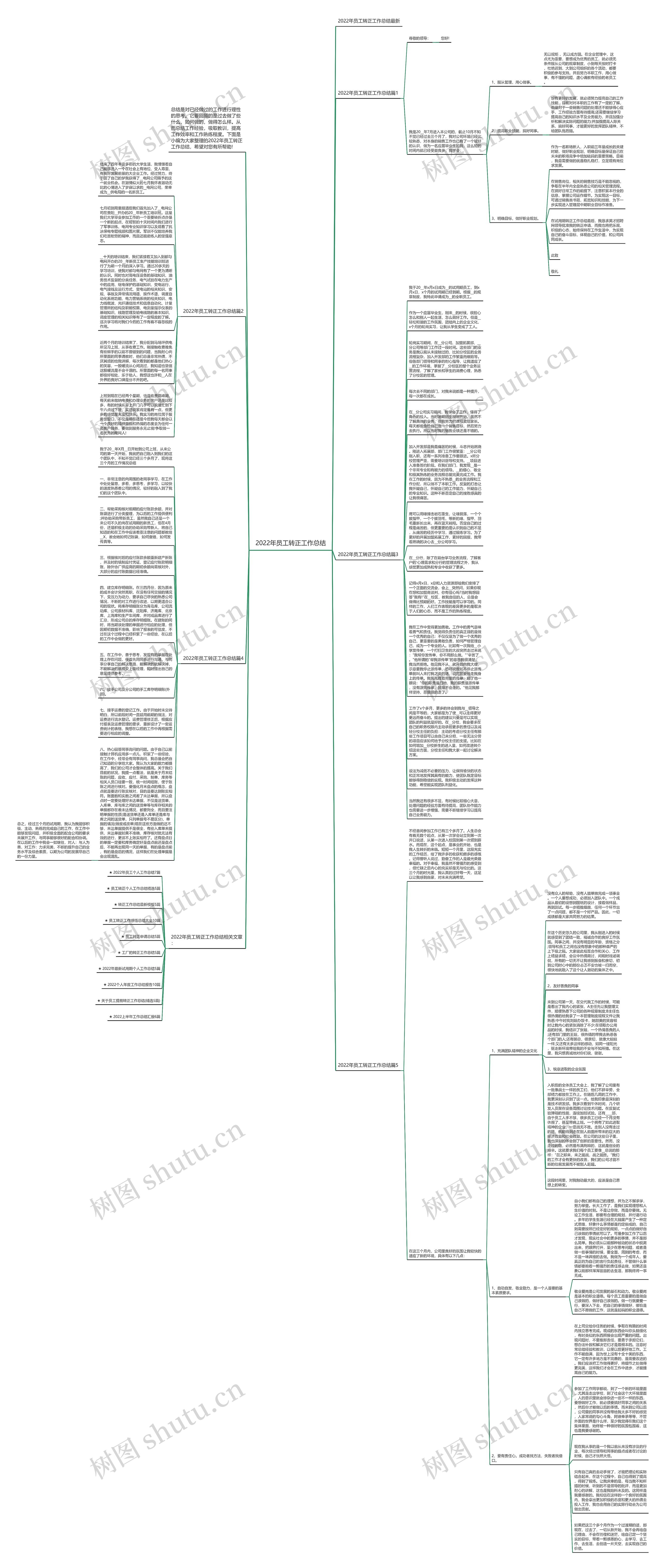 2022年员工转正工作总结