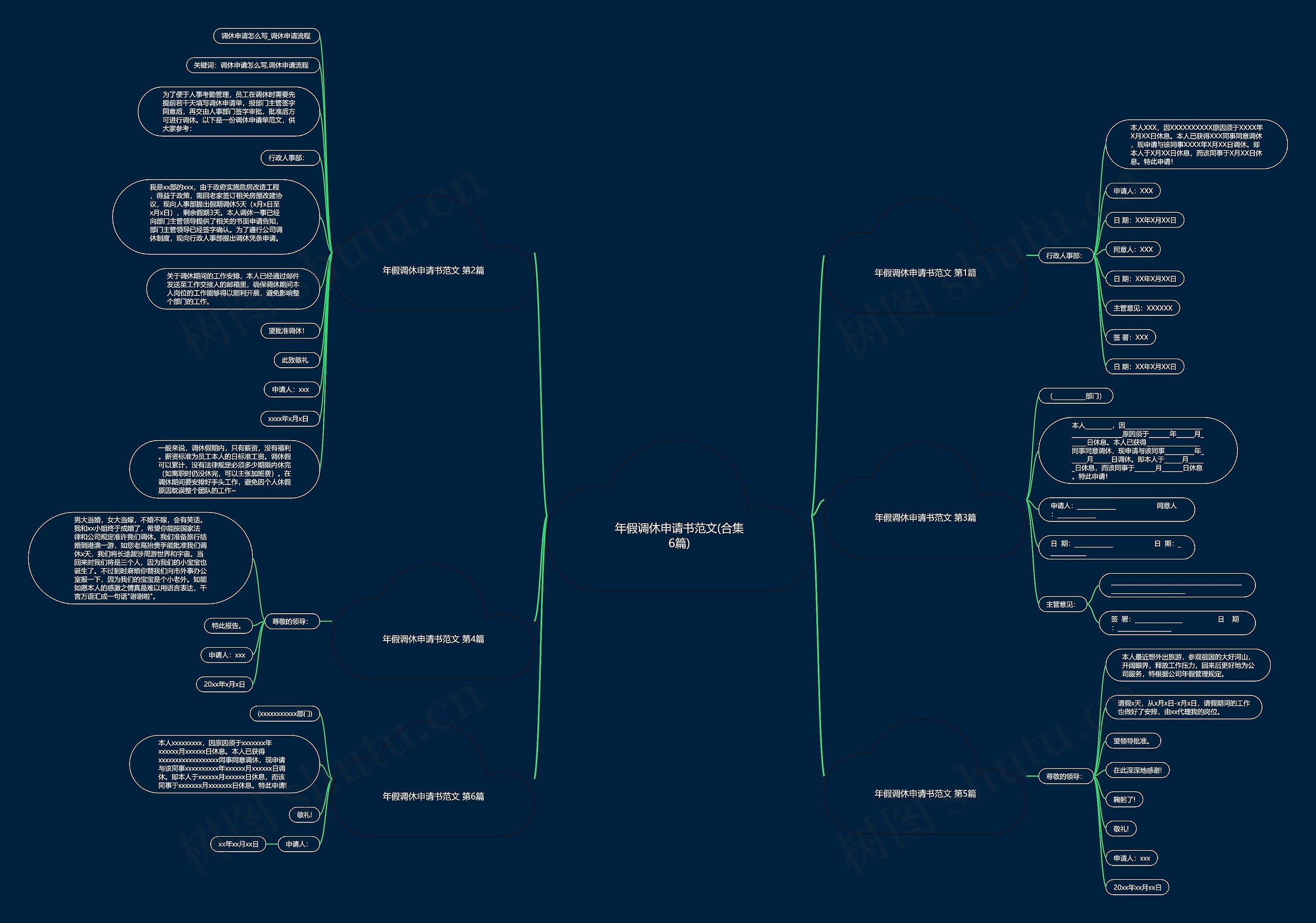 年假调休申请书范文(合集6篇) 年假调休申请书范文(合集6篇)