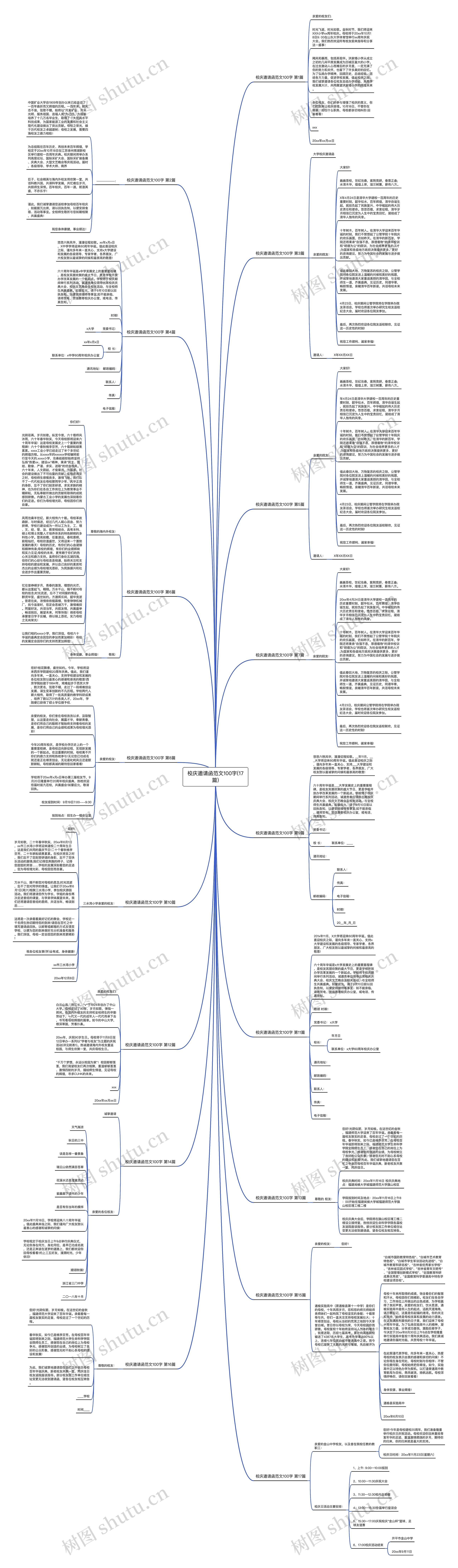 校庆邀请函范文100字(17篇) 校庆邀请函范文100字(17篇)