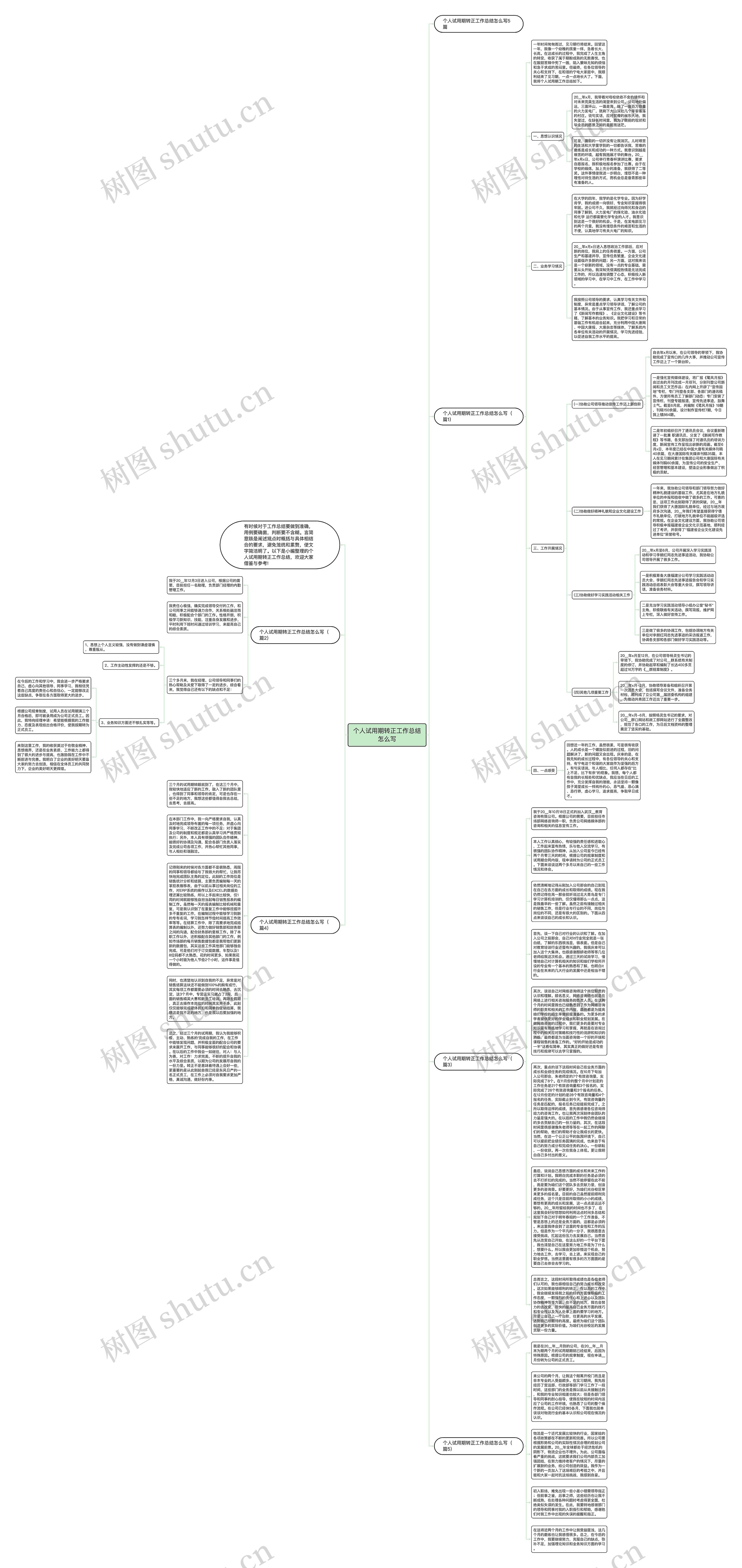 个人试用期转正工作总结怎么写