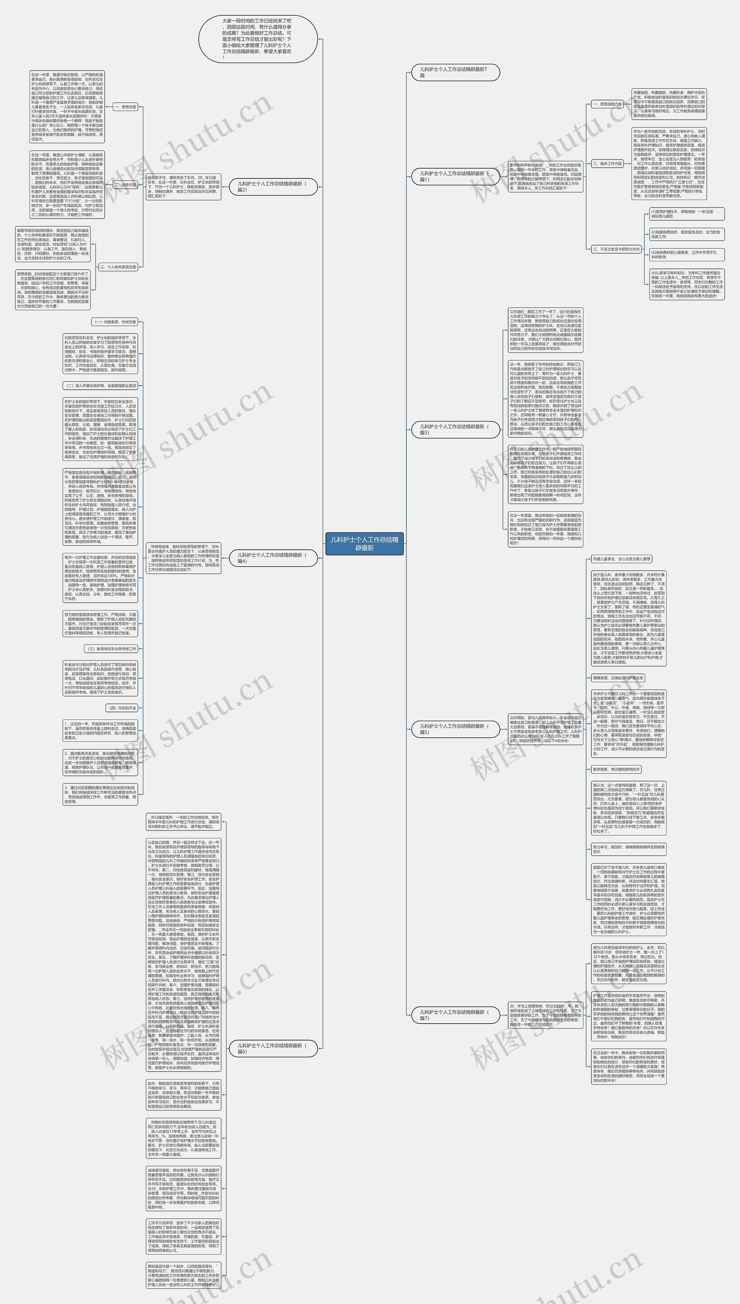 儿科护士个人工作总结精辟最新