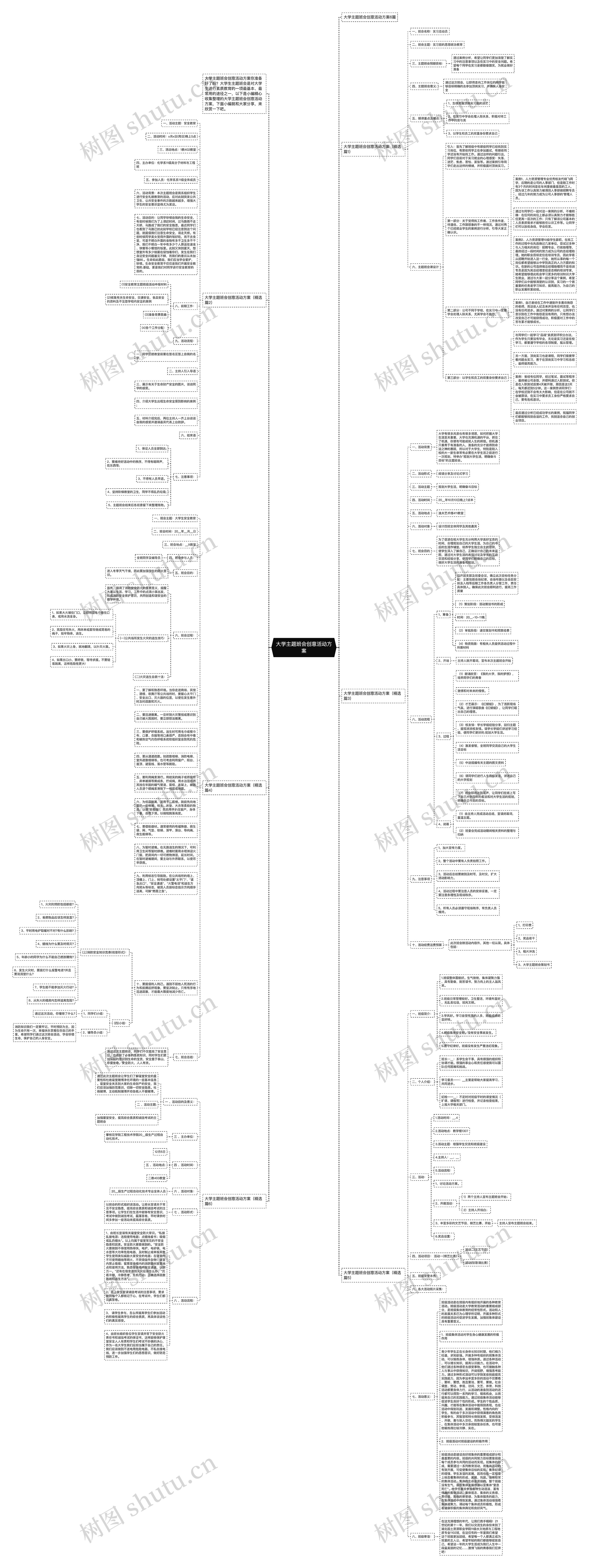 大学主题班会创意活动方案