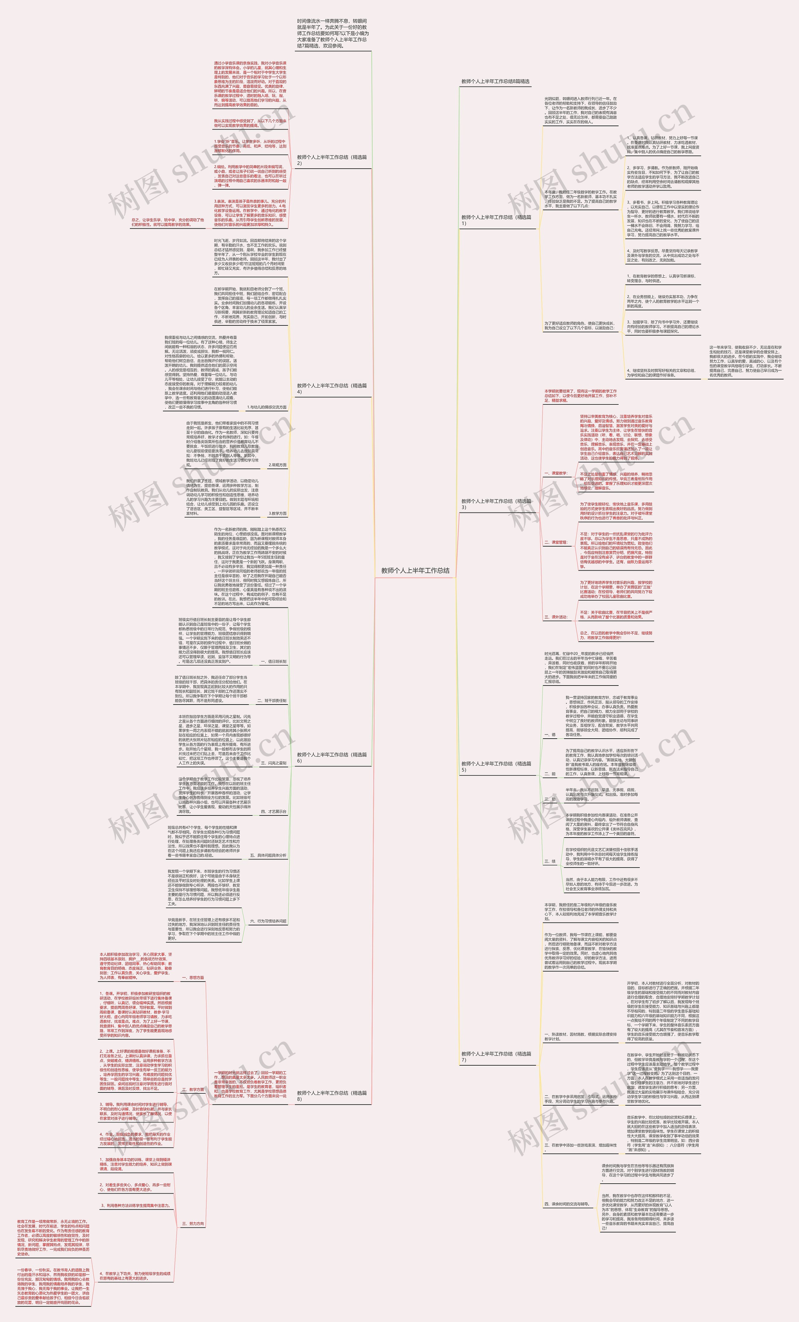 教师个人上半年工作总结