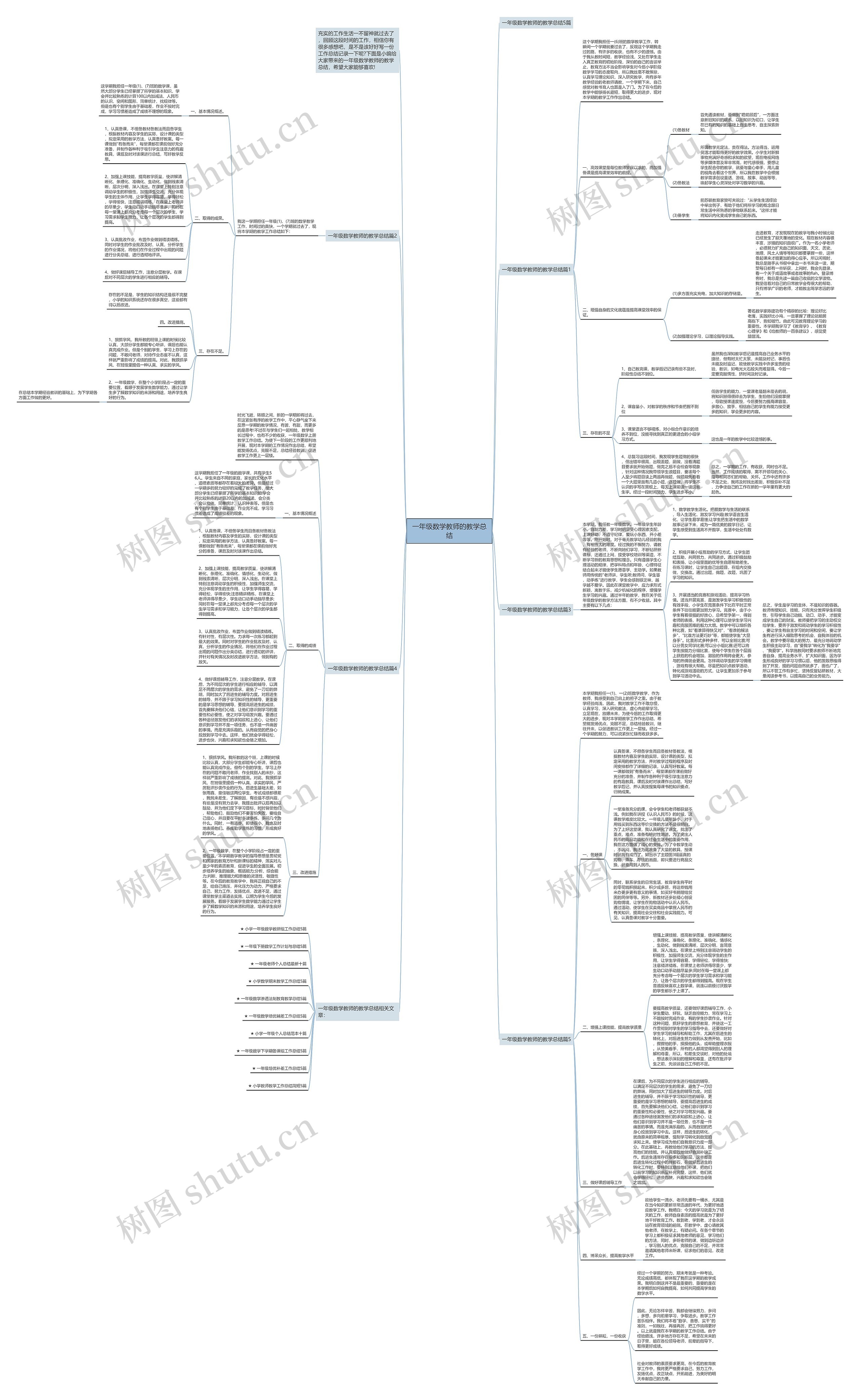 一年级数学教师的教学总结 一年级数学教师的教学总结
