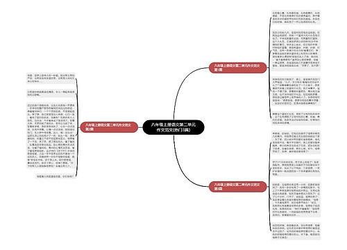 八年级上册语文第二单元作文范文(热门3篇)