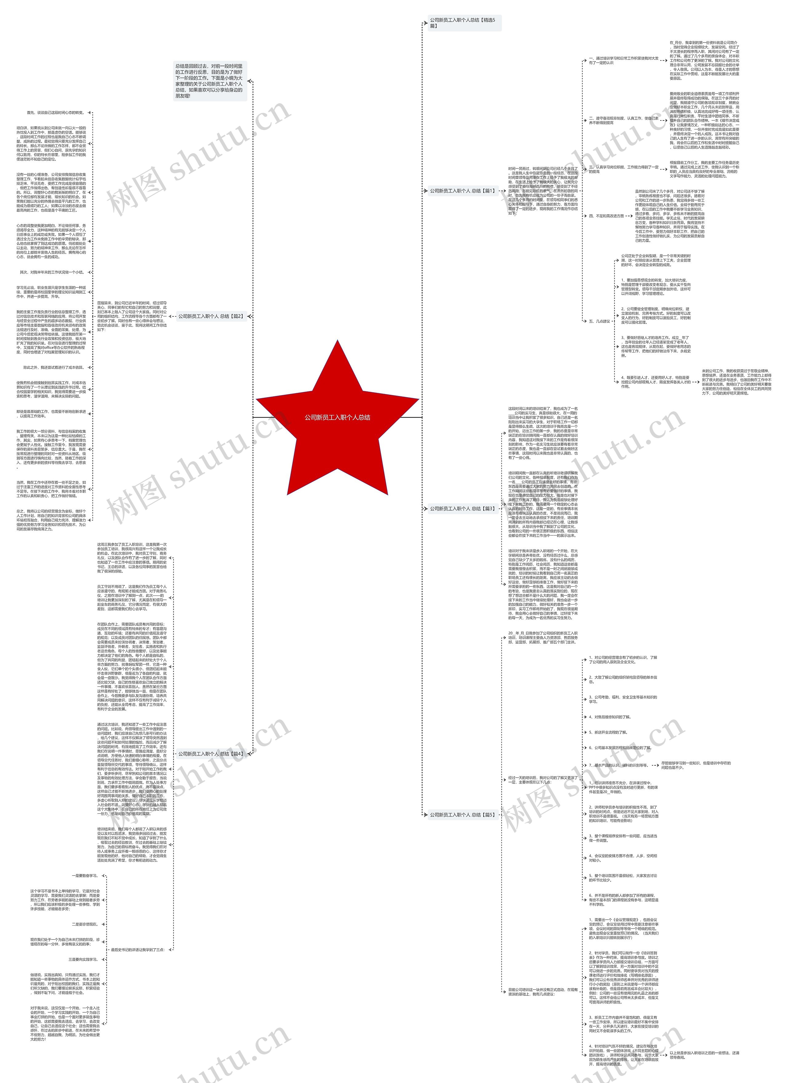 公司新员工入职个人总结