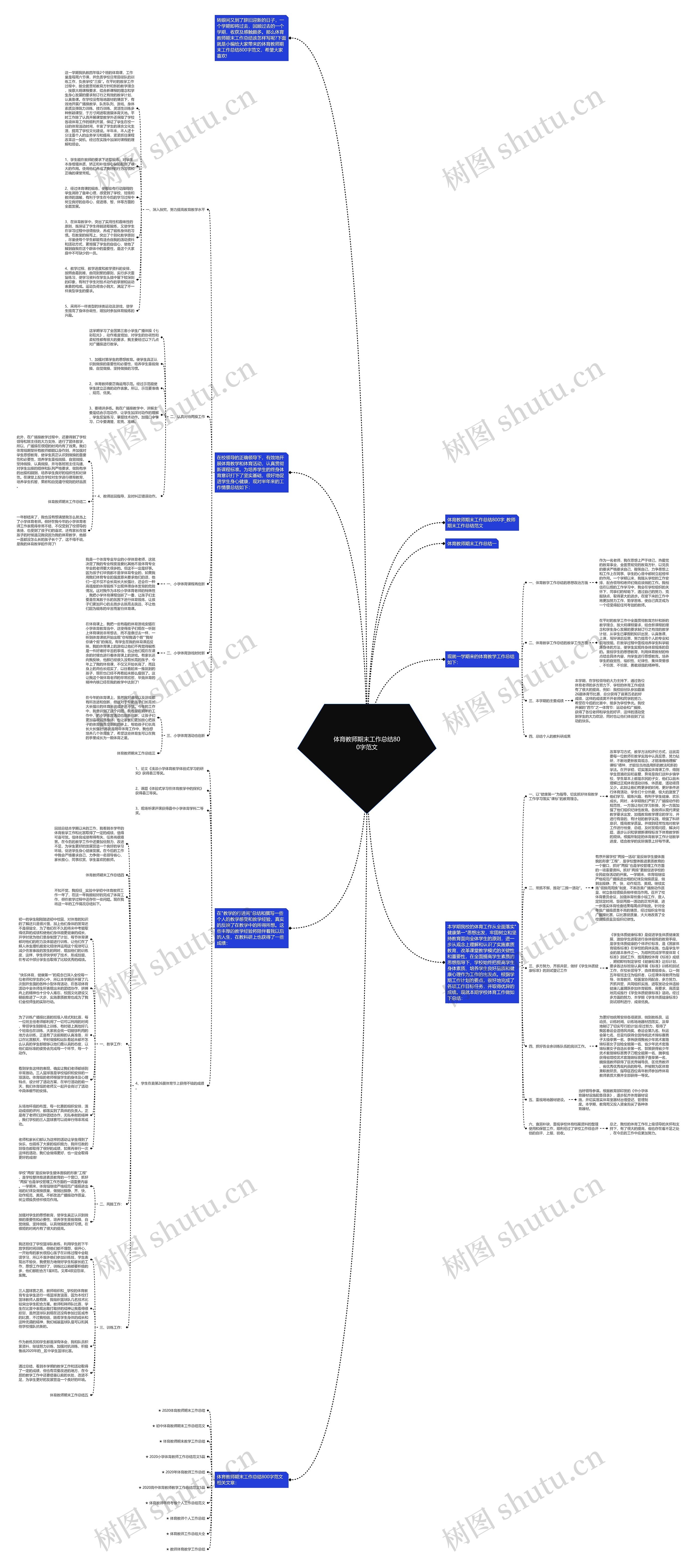 体育教师期末工作总结800字范文
