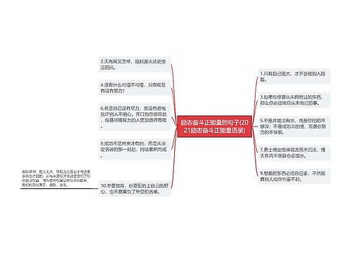 励志奋斗正能量的句子(2021励志奋斗正能量语录)