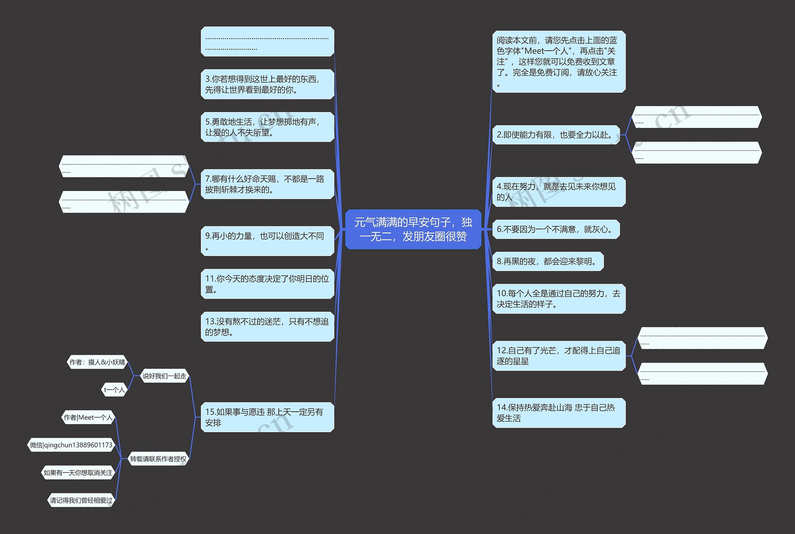 元气满满的早安句子，独一无二，发朋友圈很赞