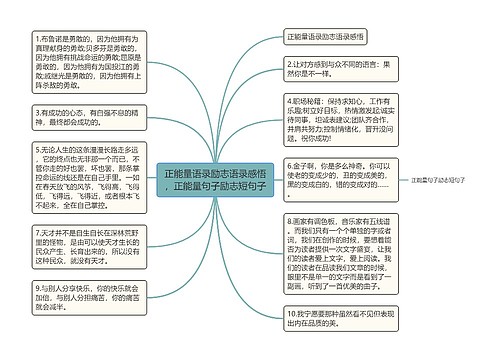 正能量语录励志语录感悟，正能量句子励志短句子