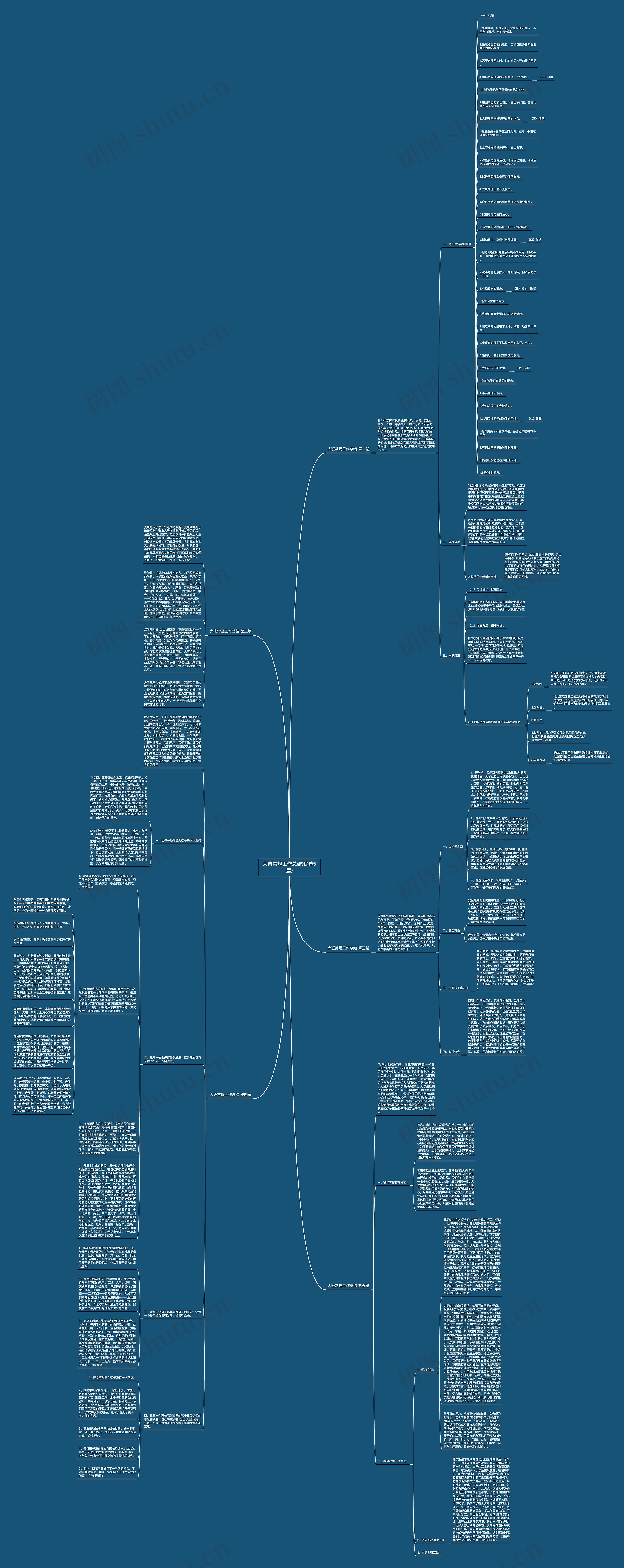 大班常规工作总结(优选5篇) 大班常规工作总结(优选5篇)