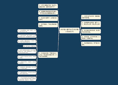 快手简介霸气句子(快手最火说说句子)