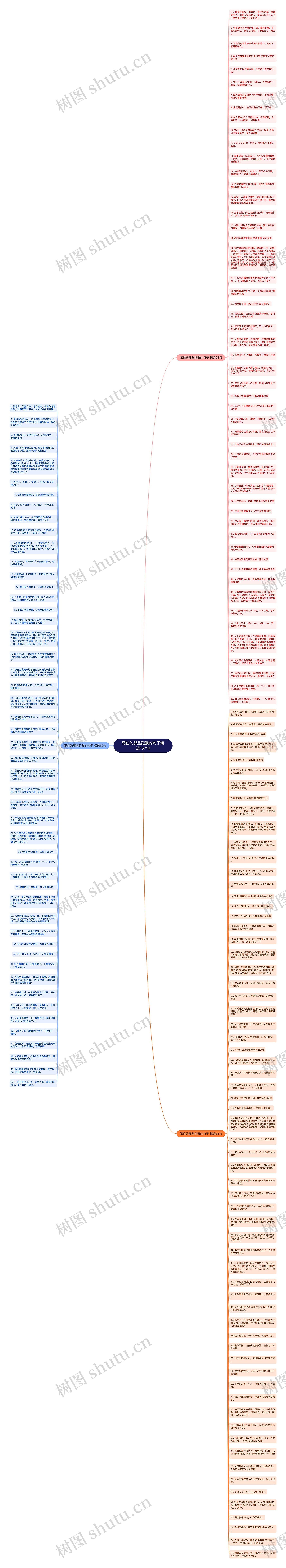 记住的那些犯贱的句子精选167句思维导图