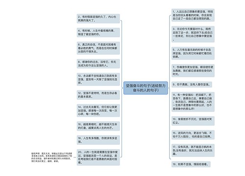 坚强奋斗的句子(送给努力奋斗的人的句子)