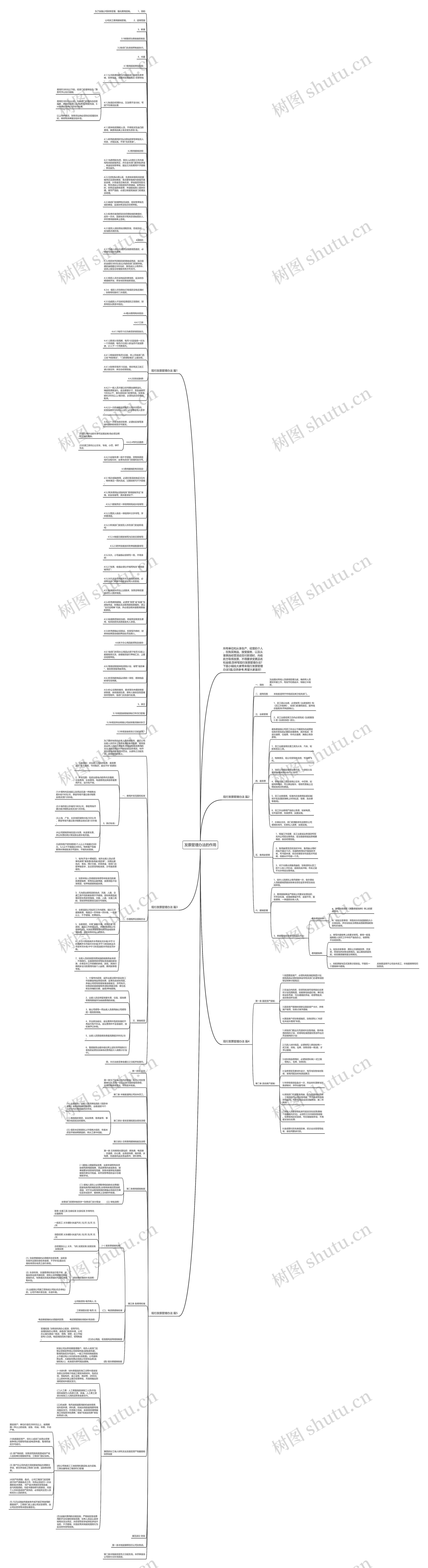 发票管理办法的作用思维导图