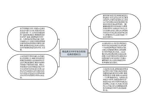 精选美文900字富含哲理(经典哲理美文)