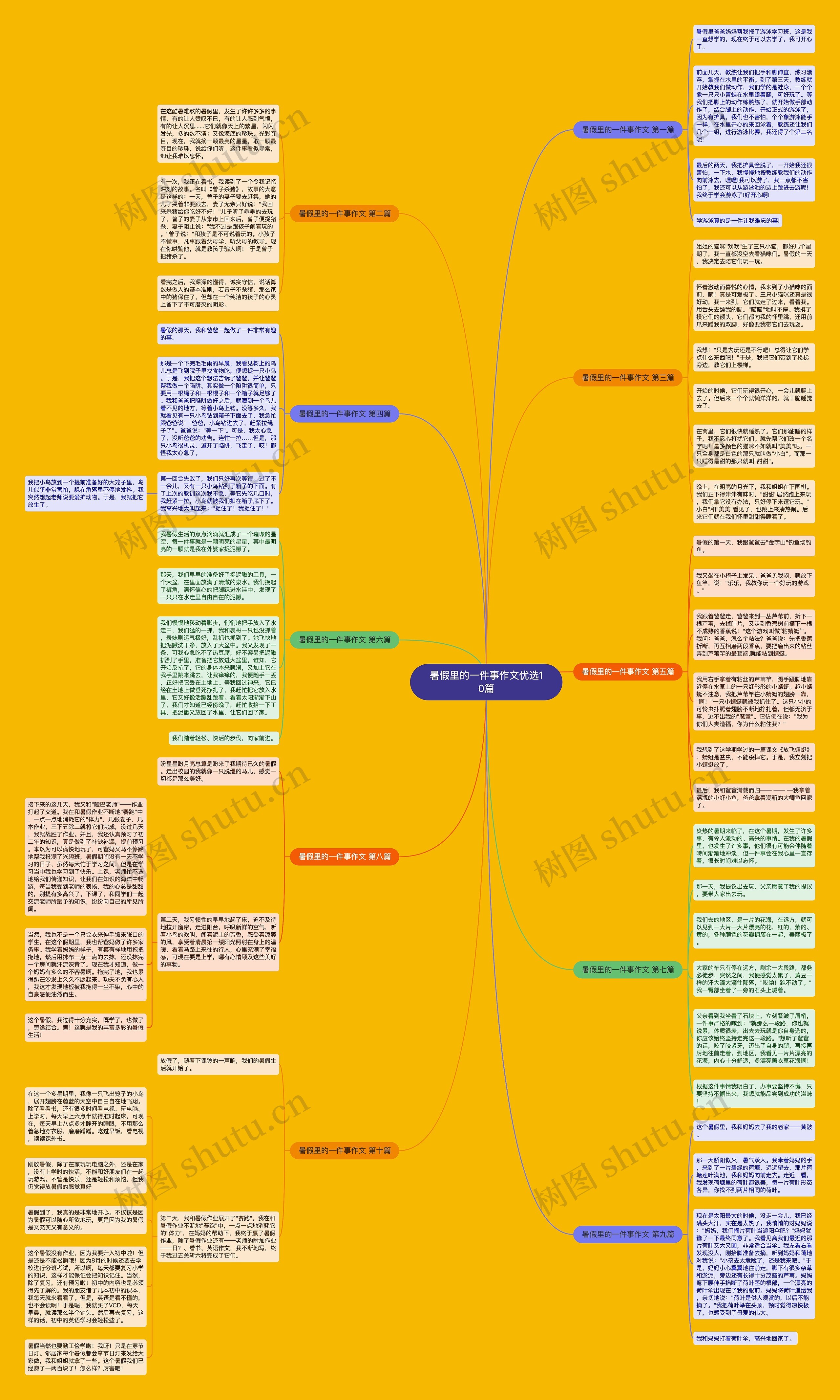 暑假里的一件事作文优选10篇 暑假里的一件事作文优选10篇