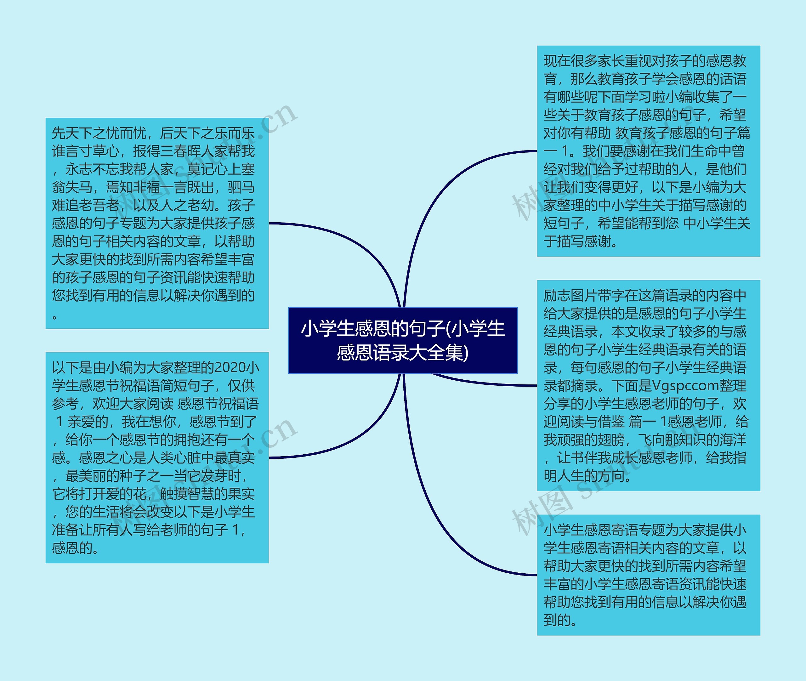 小学生感恩的句子(小学生感恩语录大全集)