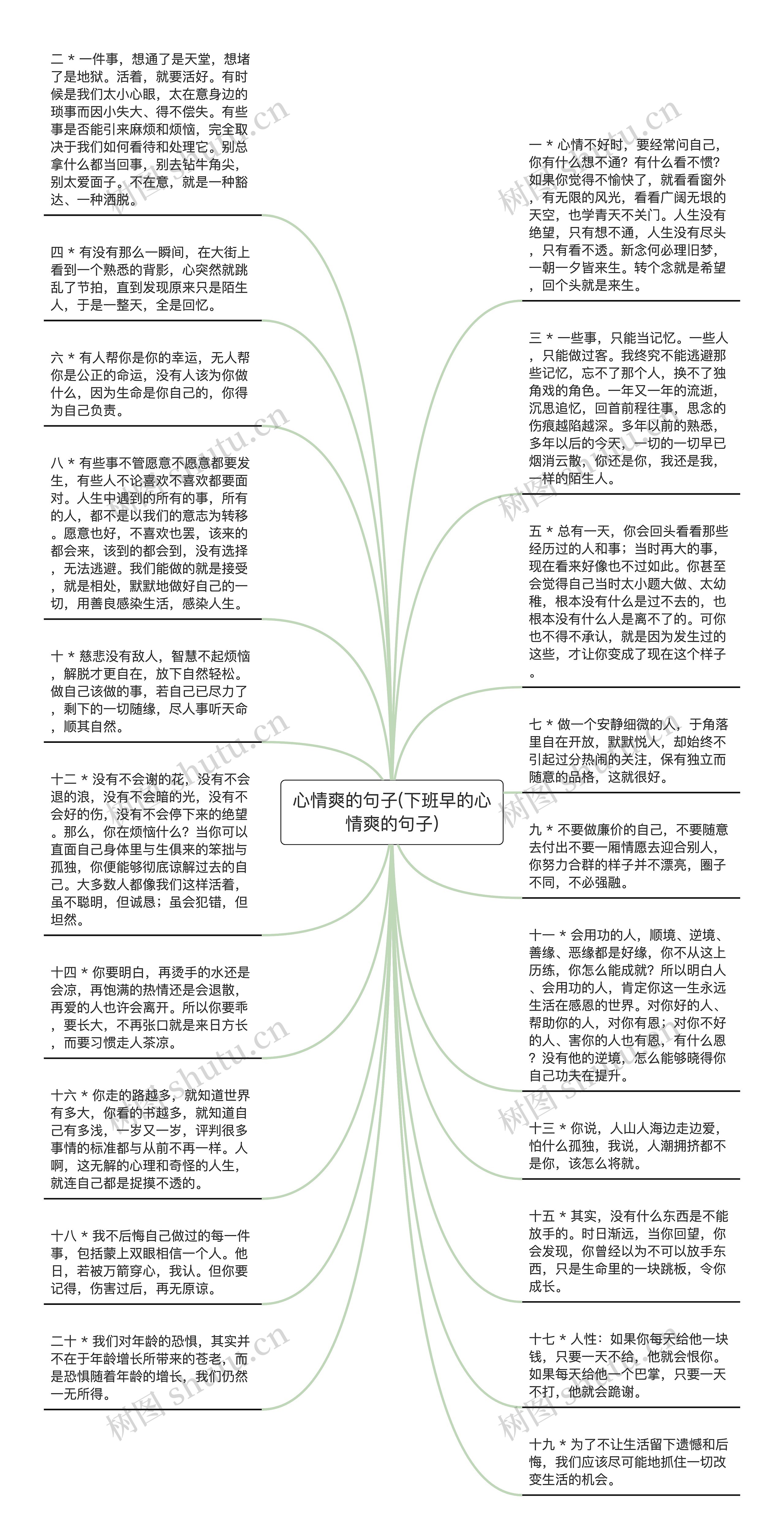 心情爽的句子(下班早的心情爽的句子)