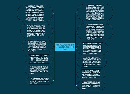 清晨早上好问候语温馨句子，2021最好看早上好图片大全