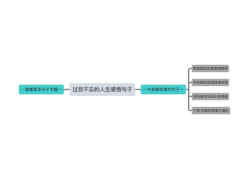 过目不忘的人生感悟句子