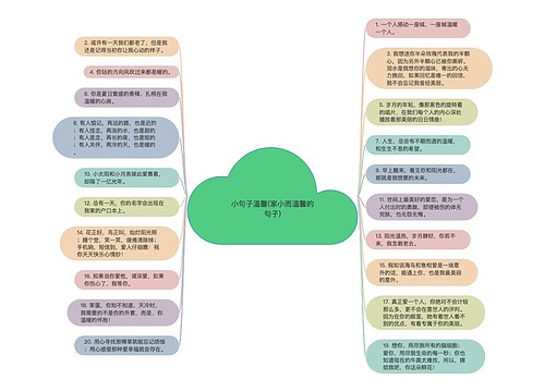 小句子温馨(家小而温馨的句子)
