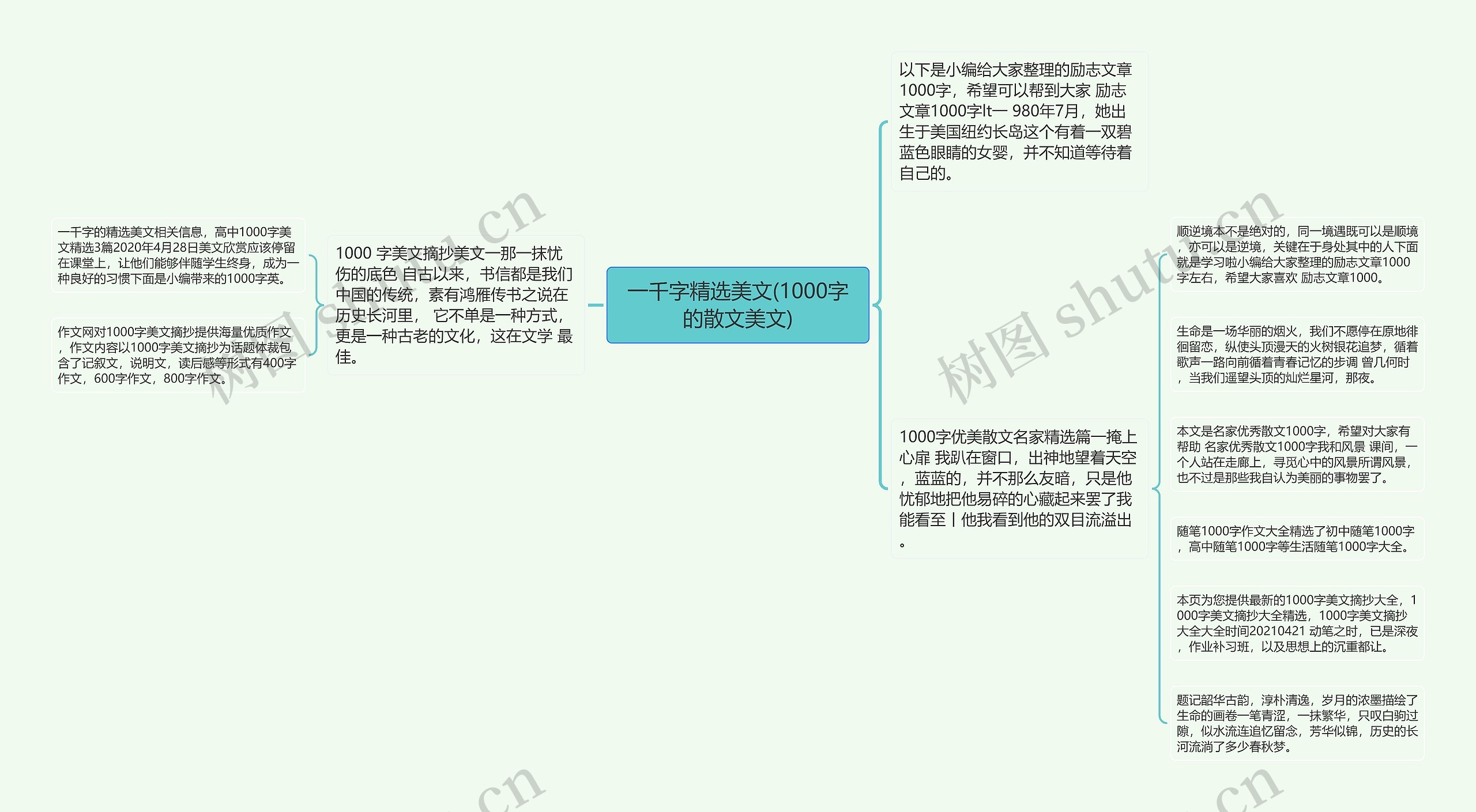 一千字精选美文(1000字的散文美文)