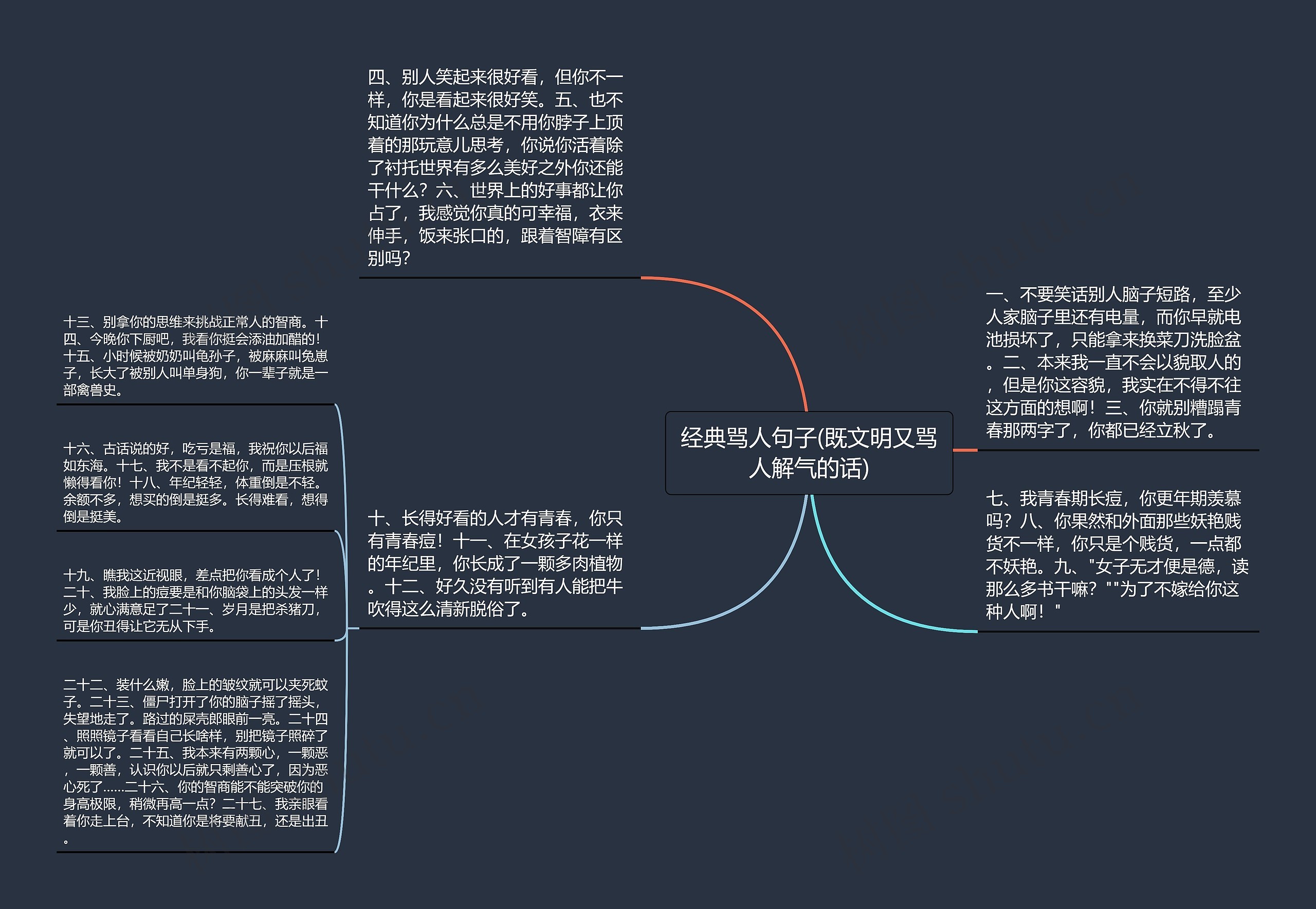 经典骂人句子(既文明又骂人解气的话)