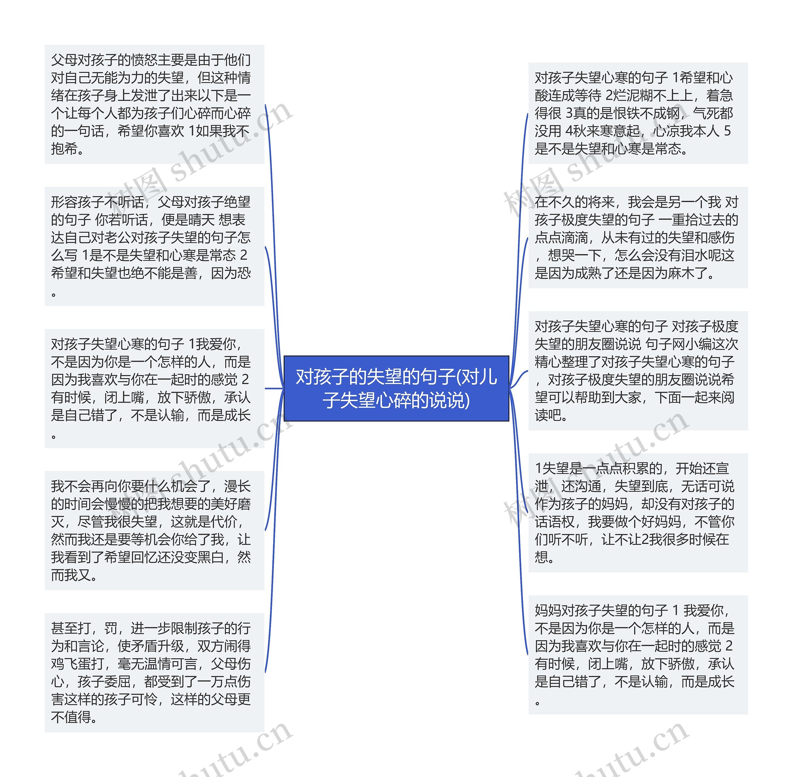 对孩子的失望的句子(对儿子失望心碎的说说)