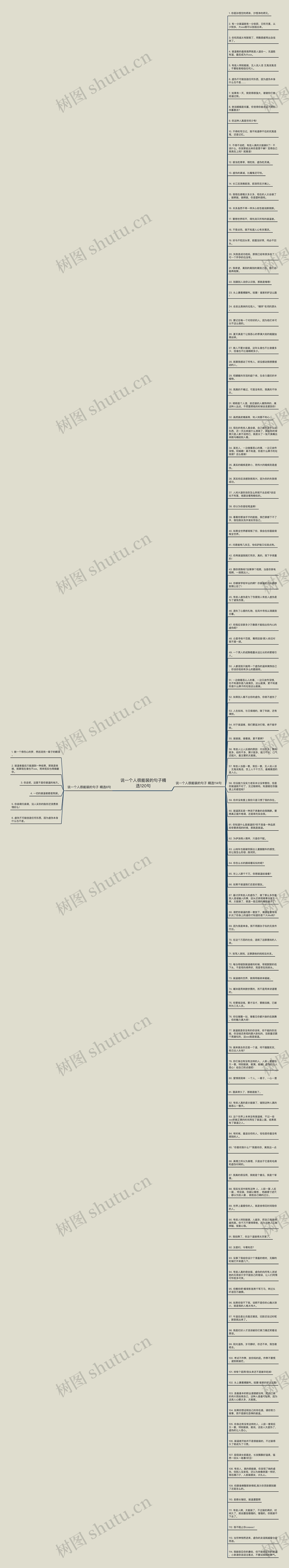 说一个人很能装的句子精选120句思维导图