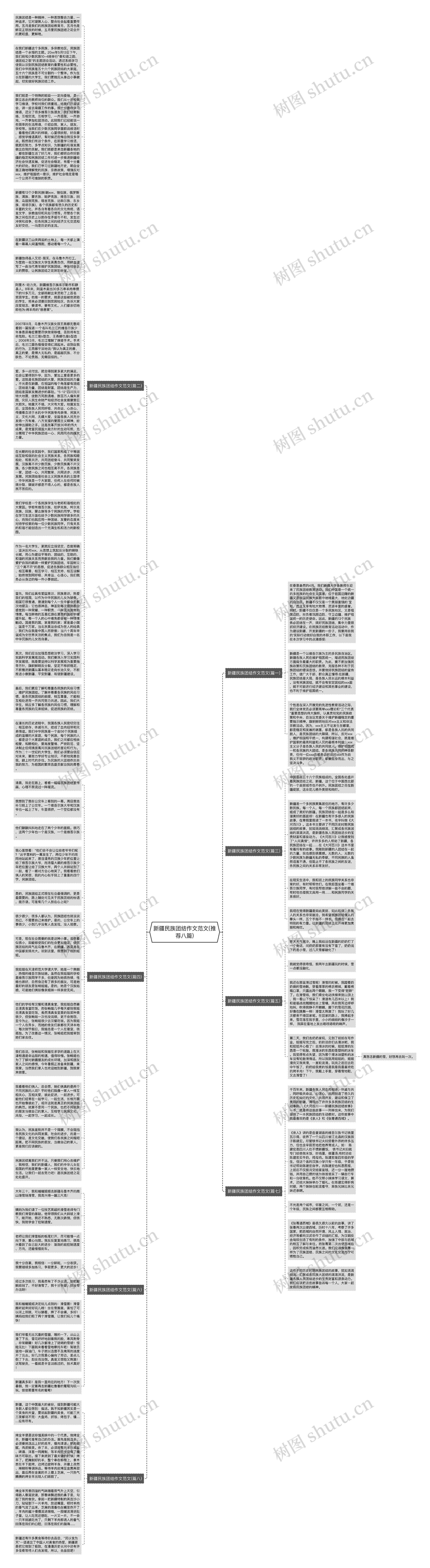 新疆民族团结作文范文(推荐八篇)