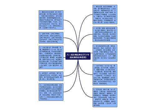 八一战友情经典句子(十年战友情的经典语录)