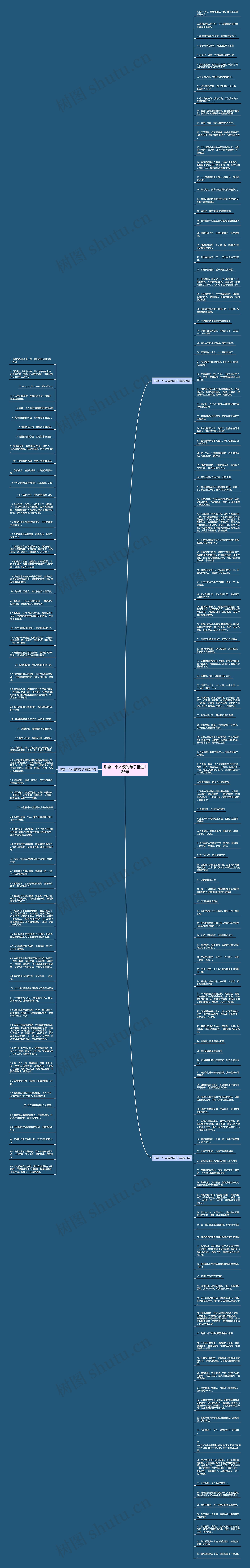 形容一个人傻的句子精选185句思维导图