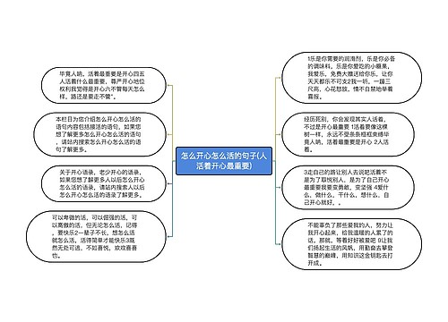 怎么开心怎么活的句子(人活着开心最重要)