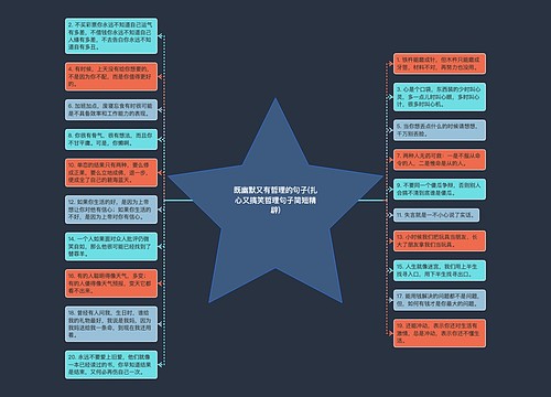 既幽默又有哲理的句子(扎心又搞笑哲理句子简短精辟)