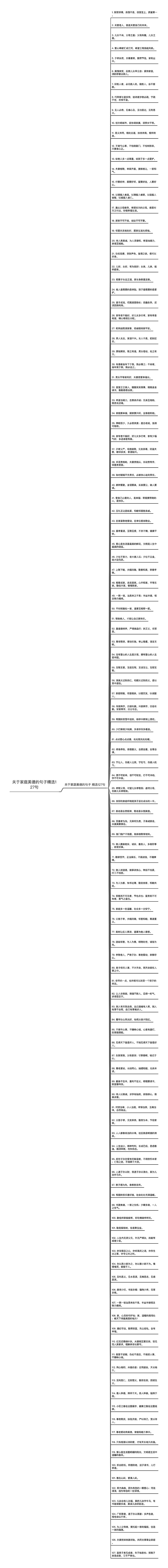 关于家庭美德的句子精选127句