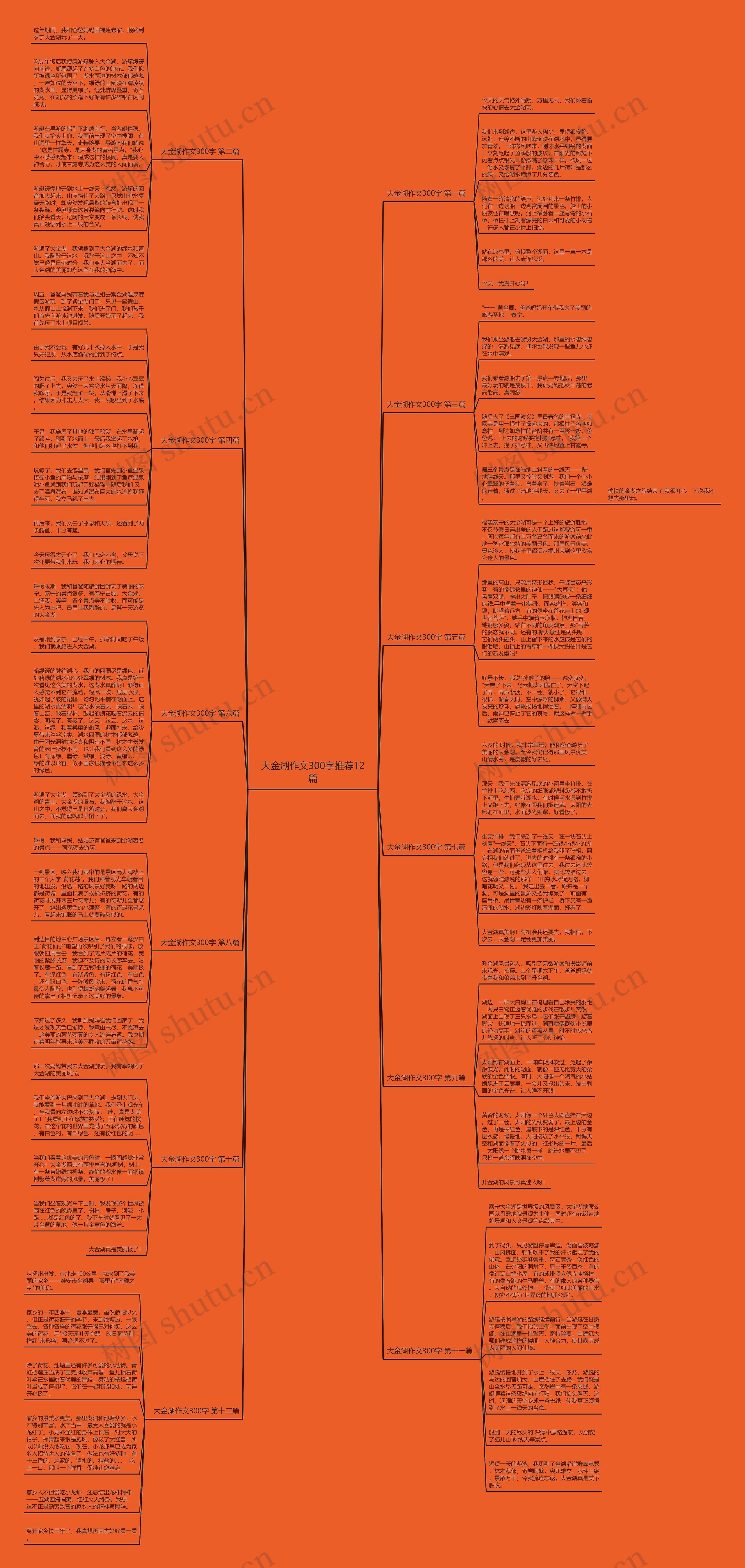 大金湖作文300字推荐12篇 大金湖作文300字推荐12篇